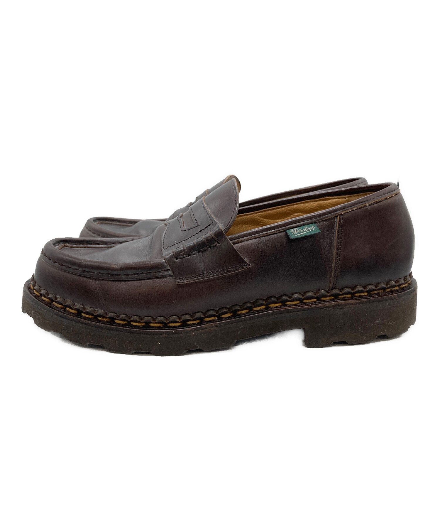 中古・古着通販】PARABOOT (パラブーツ) REIMS ローファー ブラウン 