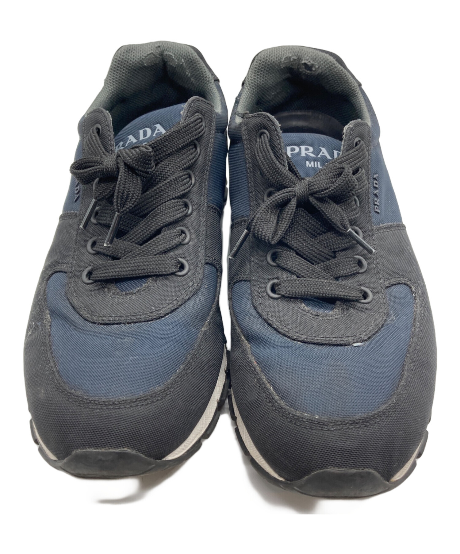 プラダ PRADA スニーカー ナイロン（ネイビー） 即完売モデルPRADA