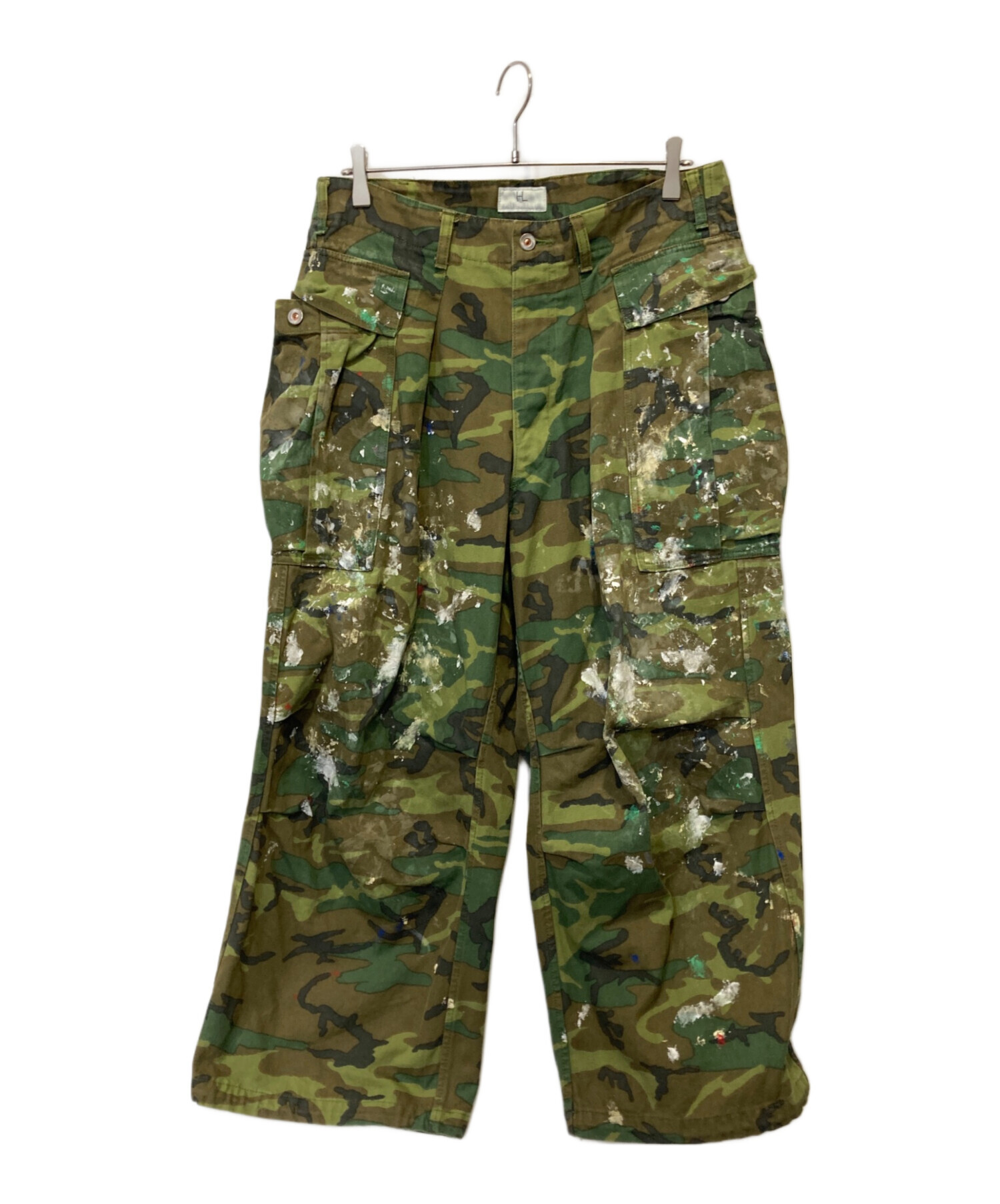 HERILL Duck Splash Cargo Pants サイズ3 HERILL Duck Splash Cargo