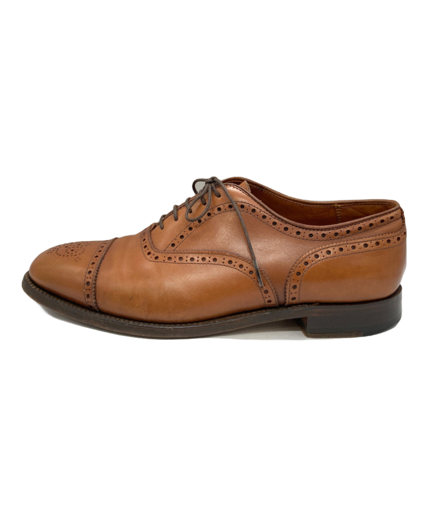 中古・古着通販】ALDEN (オールデン) ドレスシューズ ブラウン サイズ 