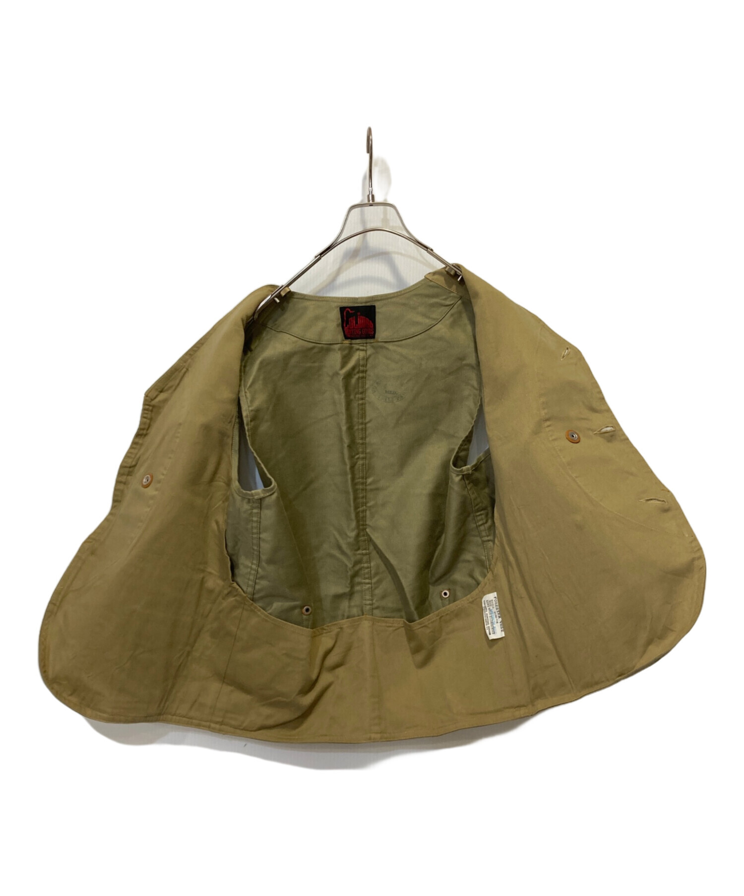 中古・古着通販】COLIMBO (コリンボ) ハンティングベスト グリーン