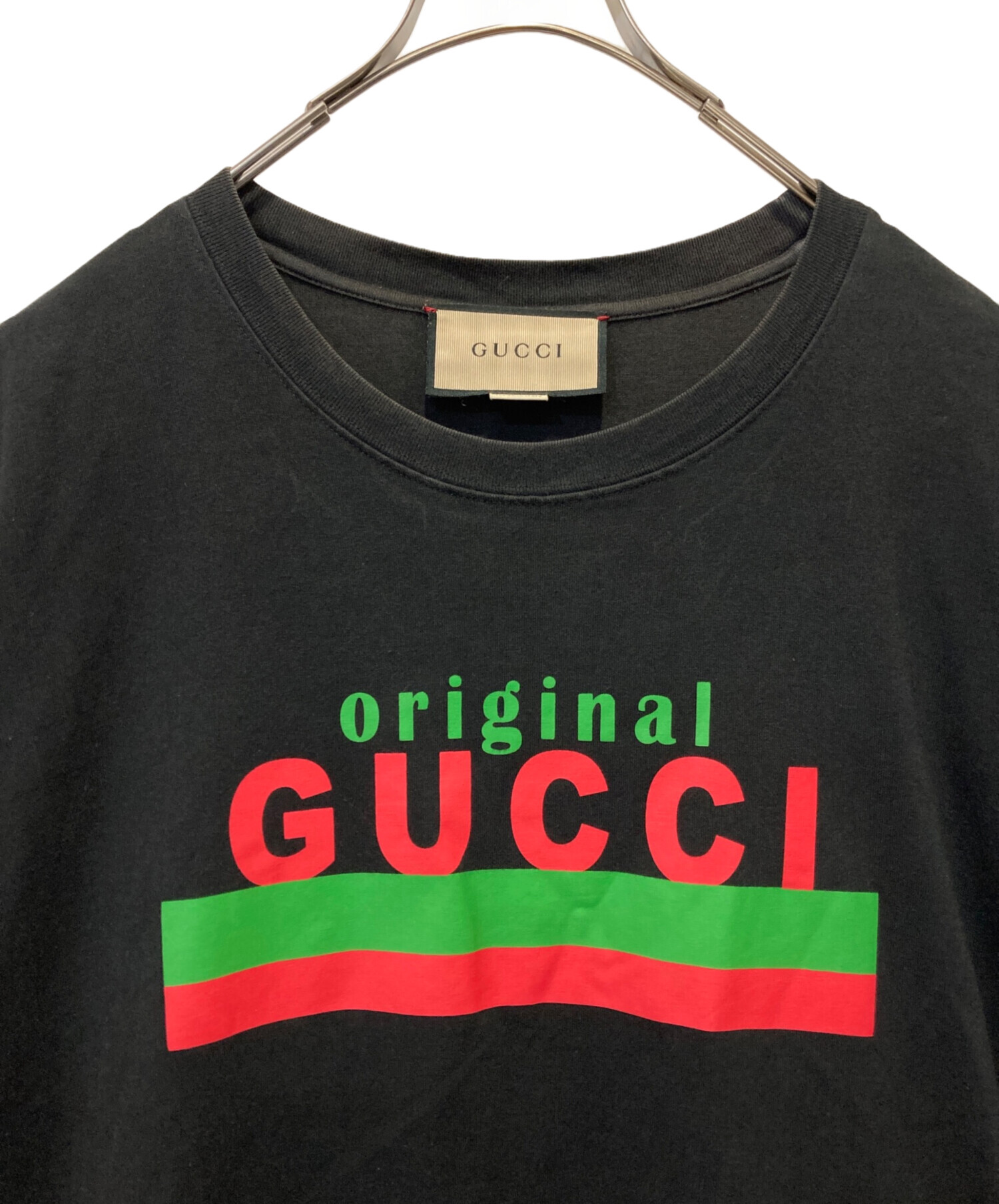 中古・古着通販】GUCCI (グッチ) Original Gucci Print Oversize Tee
