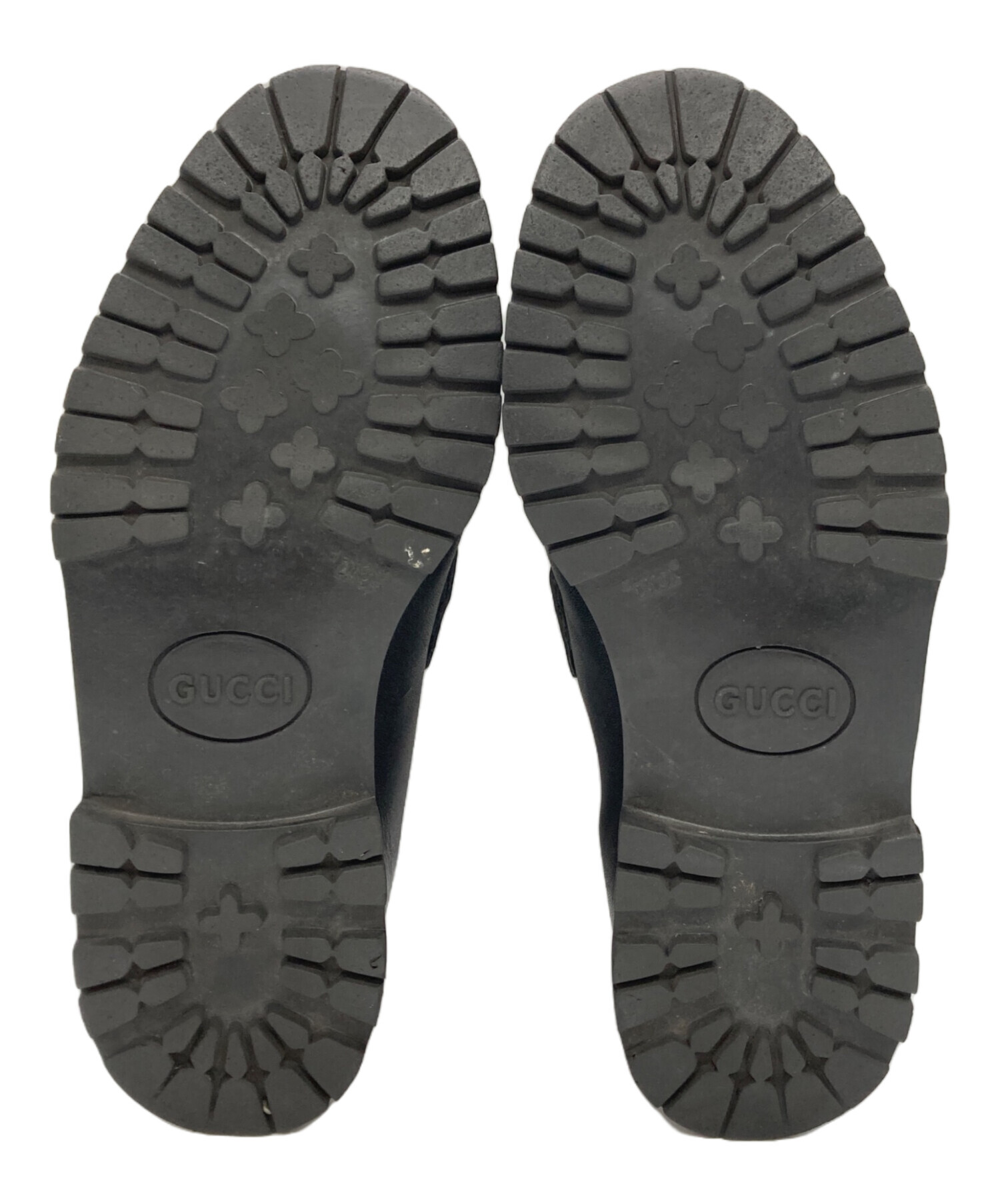 中古・古着通販】GUCCI (グッチ) ビットローファー ブラック サイズ:34 