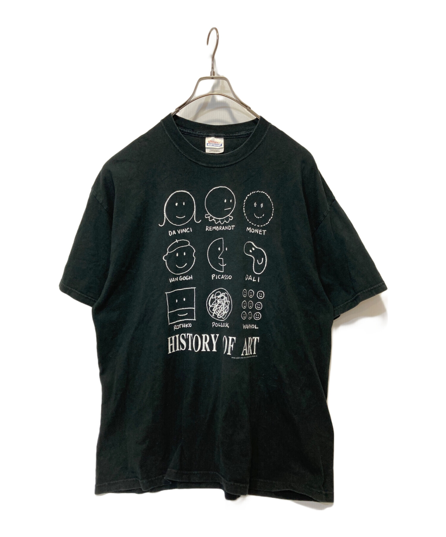 中古・古着通販】USED (ユーズド) ヴィンテージTシャツ ブラック 