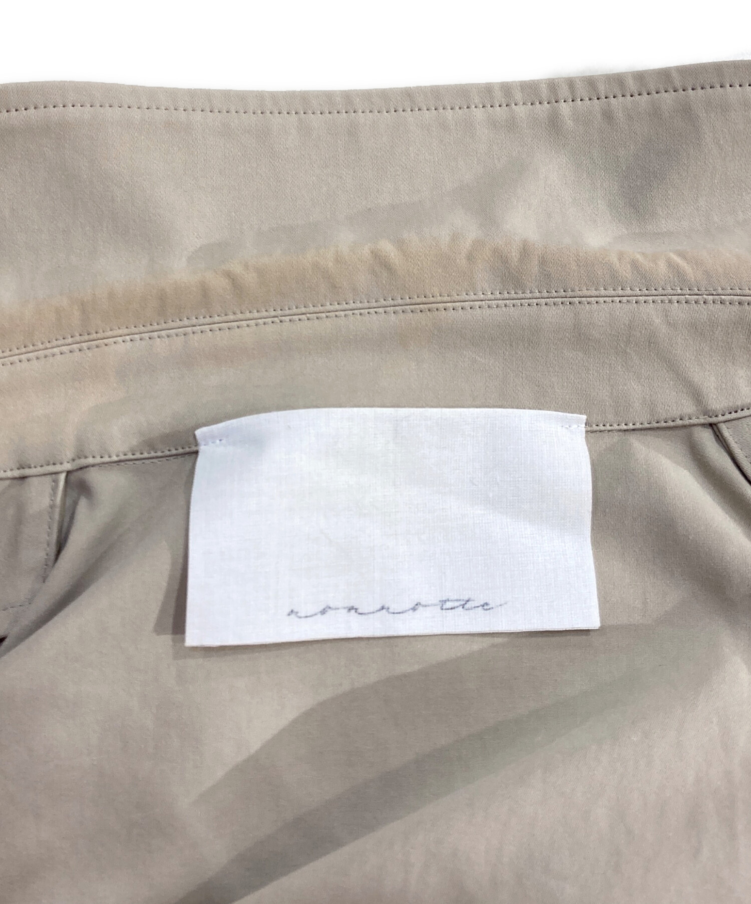 中古・古着通販】nonnotte (ノノット) Zip Up Blouson Hard Twist