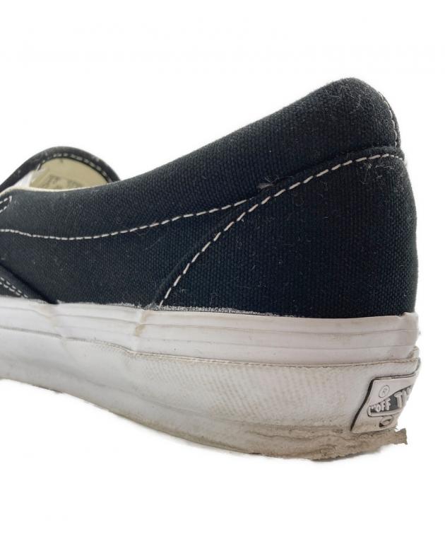 中古・古着通販】VANS (バンズ) スリッポン ブラック サイズ:US9 