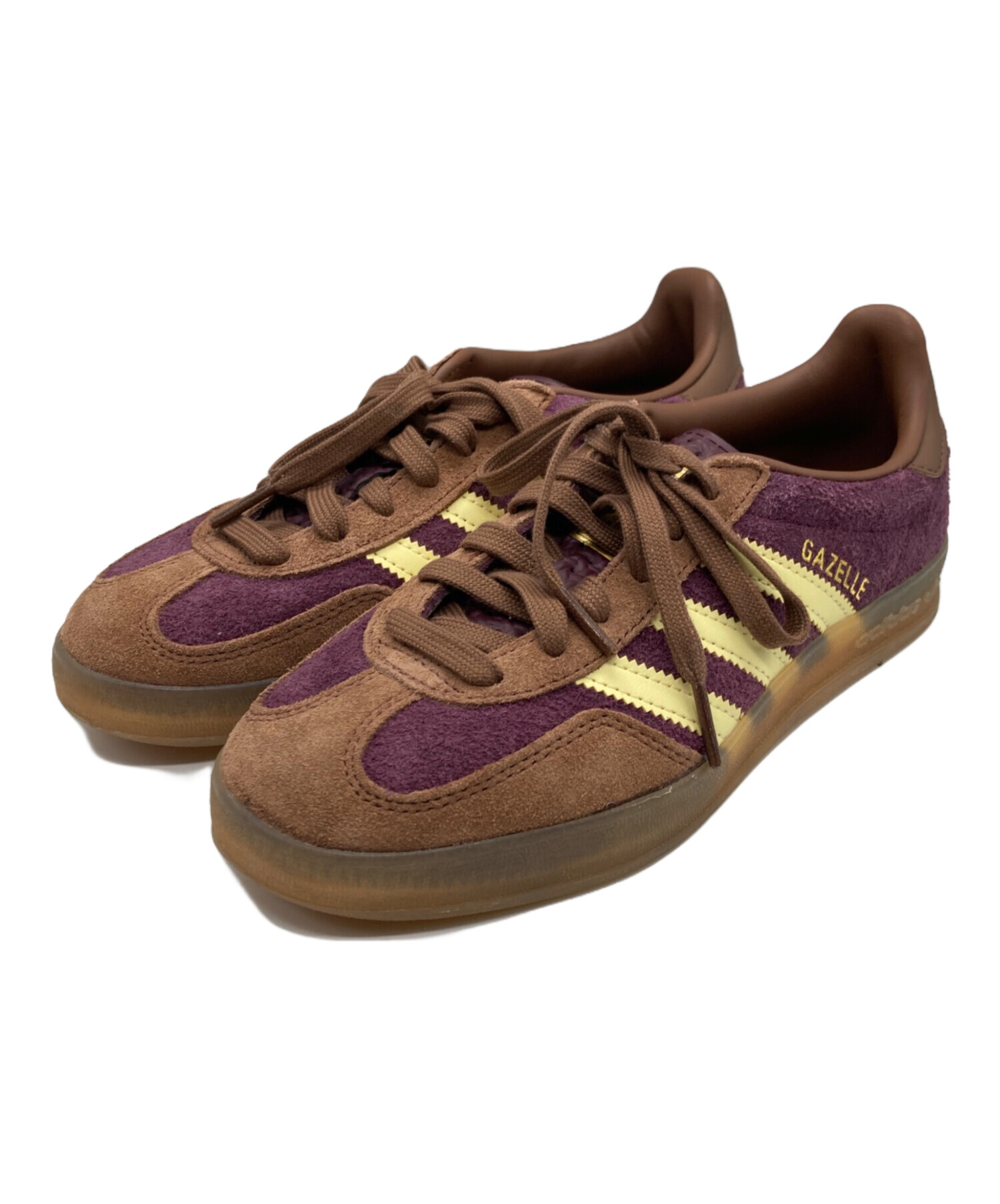 中古・古着通販】adidas (アディダス) Gazelle Indoor ブラウン 