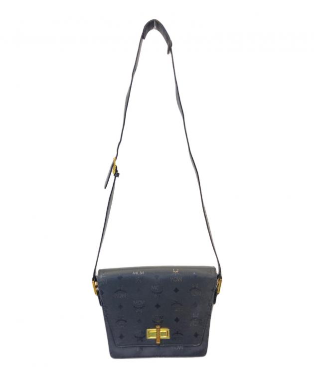 中古・古着通販】MCM (エムシーエム) ショルダーバッグ ブラック