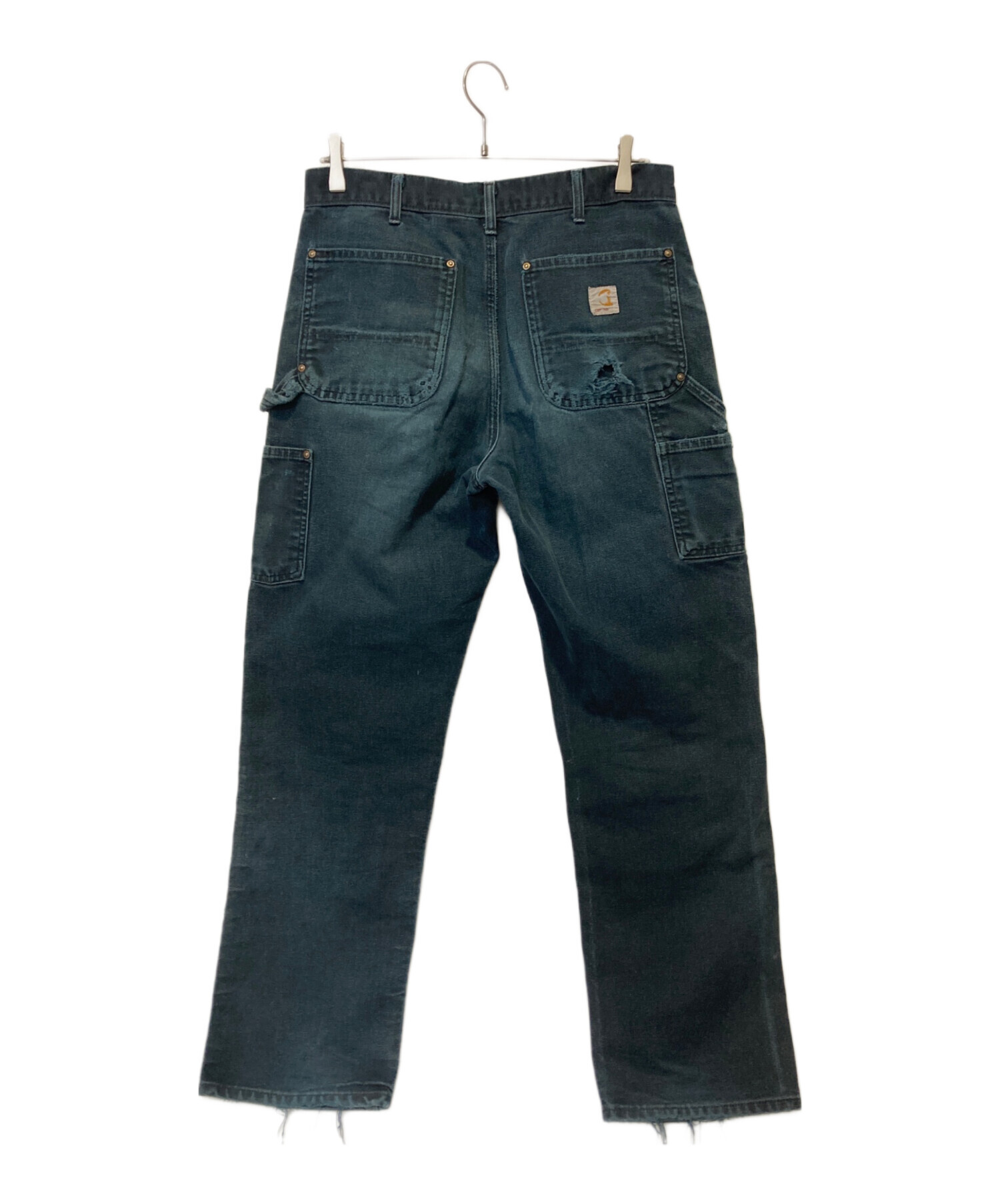 中古・古着通販】CarHartt (カーハート) ダブルニーパンツ ネイビー 