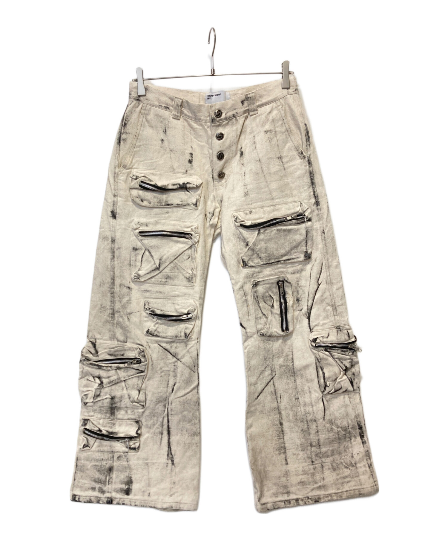 中古・古着通販】kraftwork (クラフトワーク) デニムカーゴパンツ