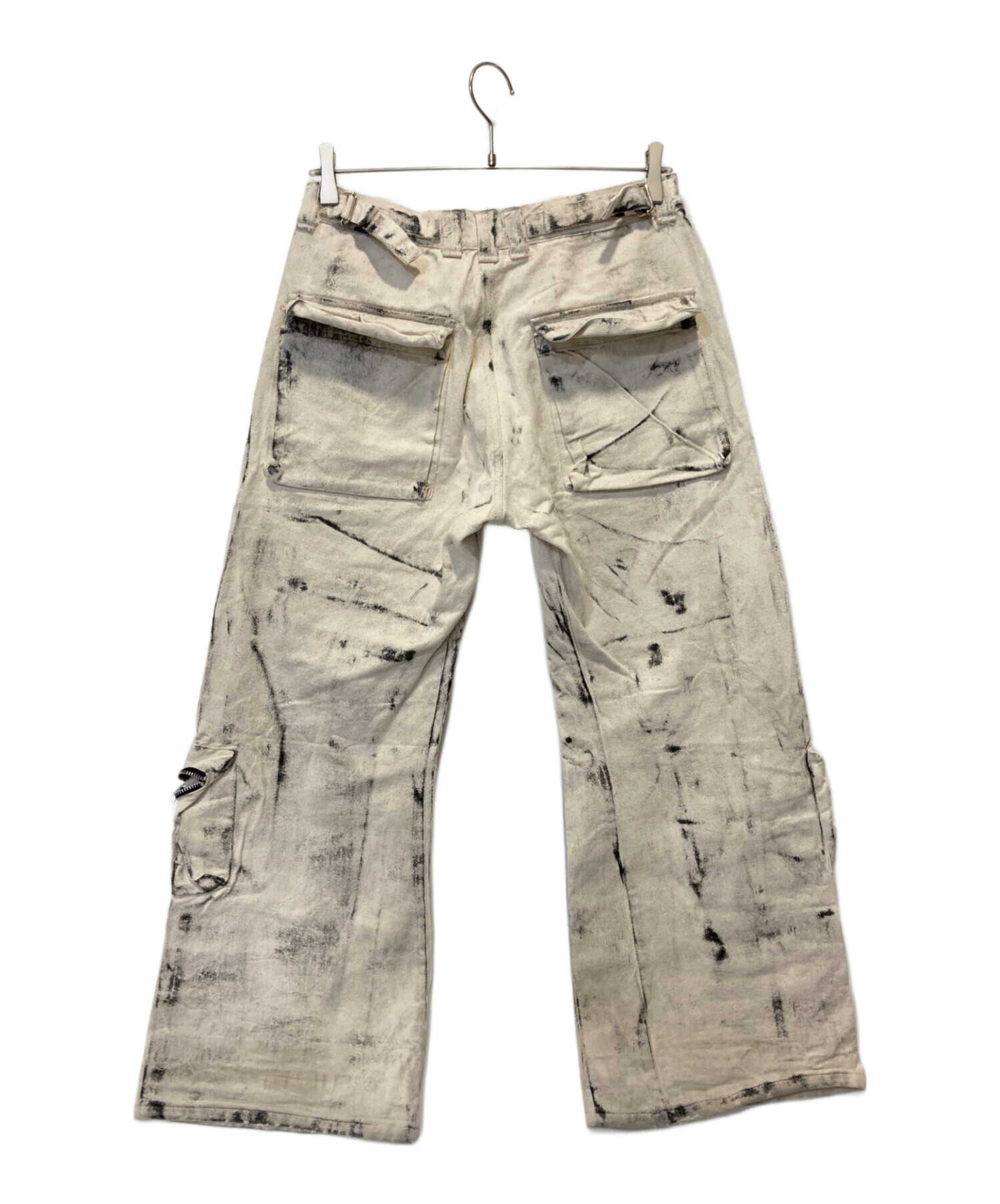 中古・古着通販】kraftwork (クラフトワーク) デニムカーゴパンツ 