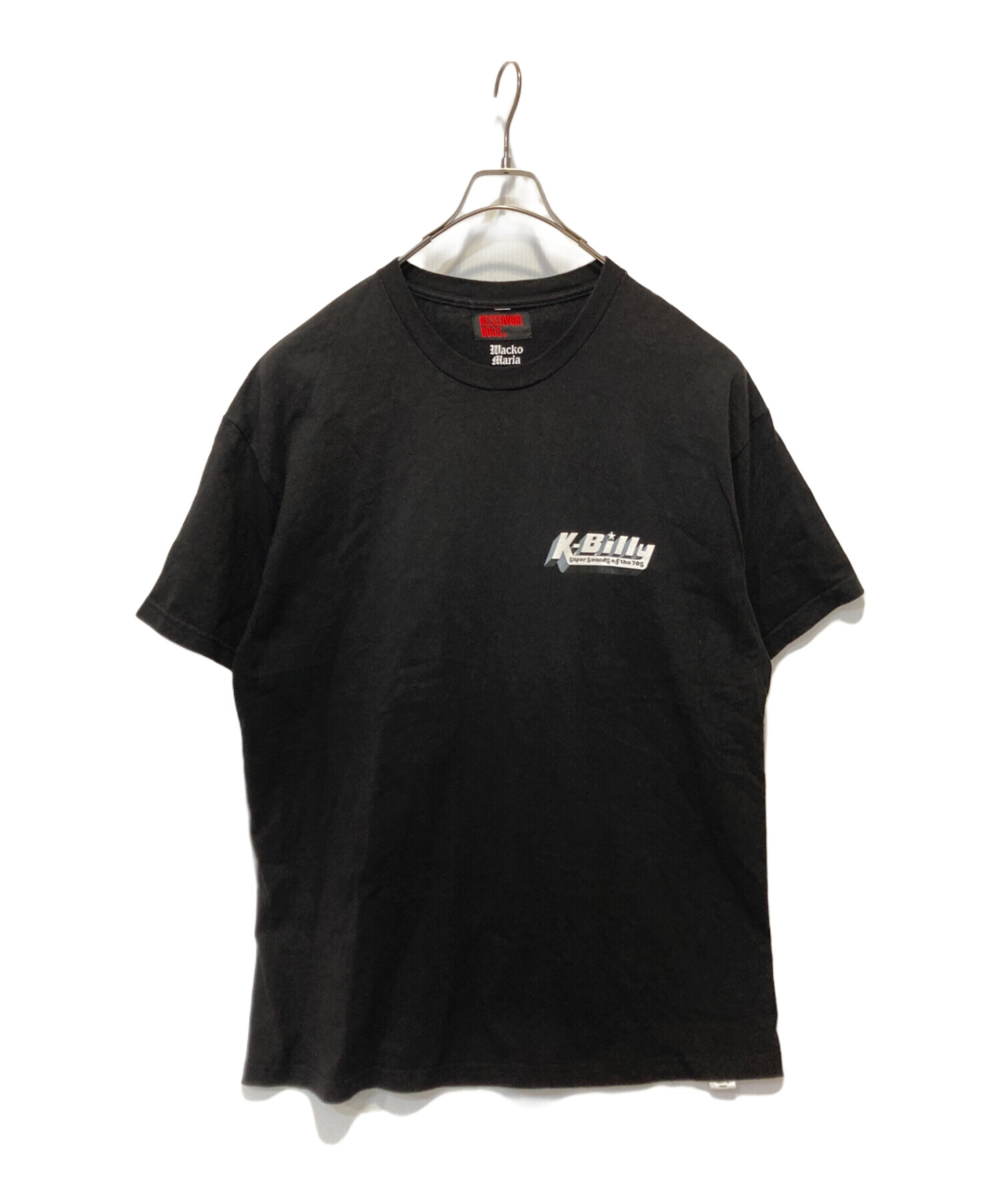 中古・古着通販】WACKO MARIA (ワコマリア) プリントTシャツ ブラック 