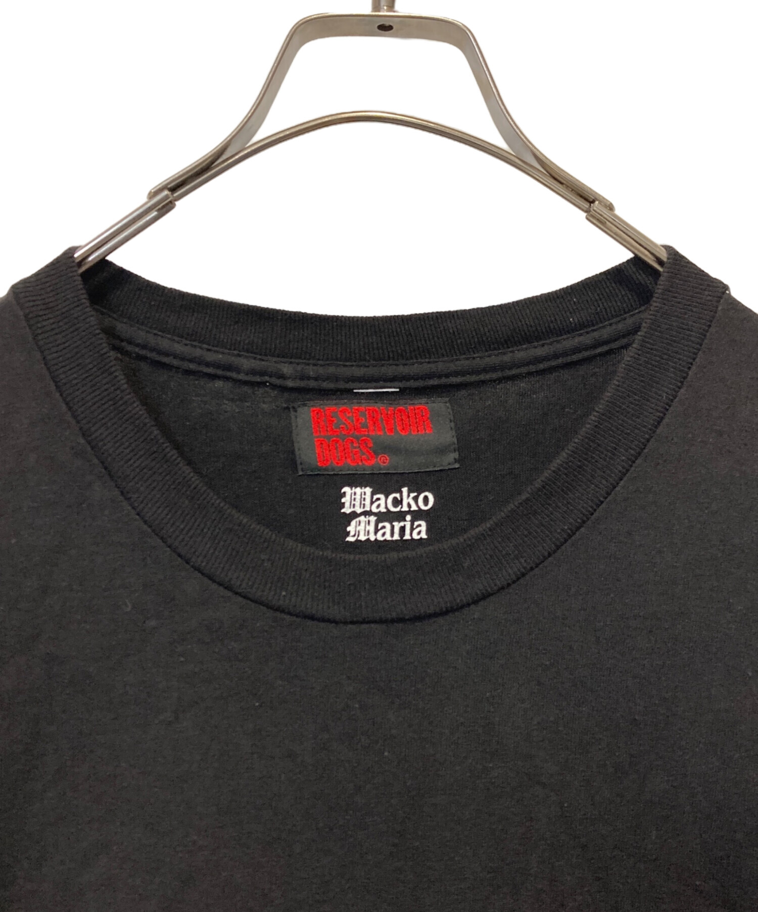 中古・古着通販】WACKO MARIA (ワコマリア) プリントTシャツ ブラック 