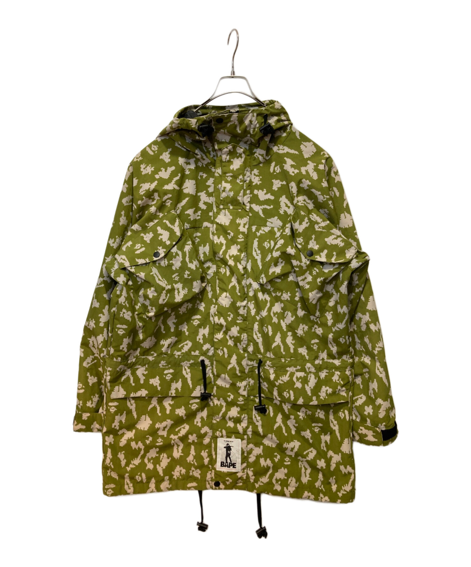 週末限定値下げ‼️ A Bathing Ape シティーカモ柄ナイロンJKT A BATHING APE（アベイシングエイプ） 1ST カモ総柄 エイプヘッド
