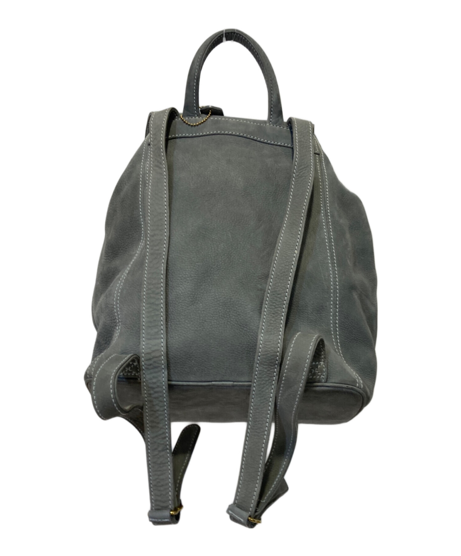 VINTAGE COACH コーチ スエード リュックサック バックパック 中古・古着通販】COACH (コーチ) スウェードリュック グレー