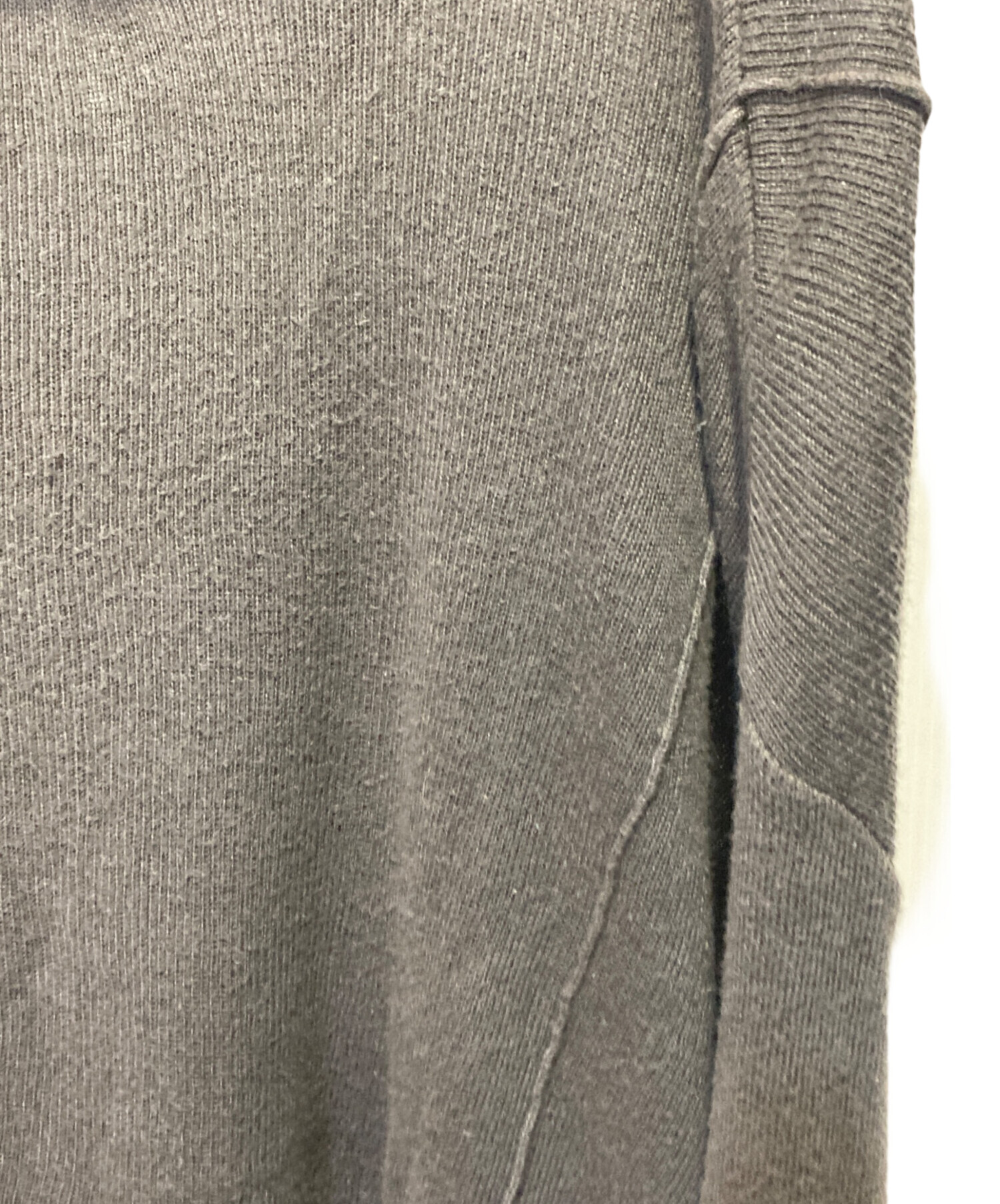 中古・古着通販】KAIKO (カイコー) KAIKO BOX KNIT SHIRT ブラウン