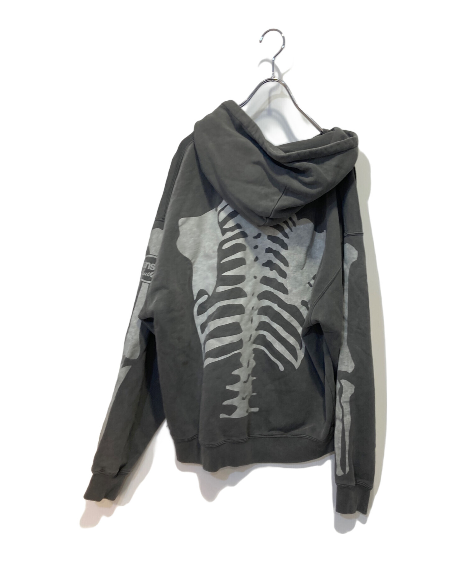 中古・古着通販】VANSON (バンソン) ボーンジップパーカー グレー 