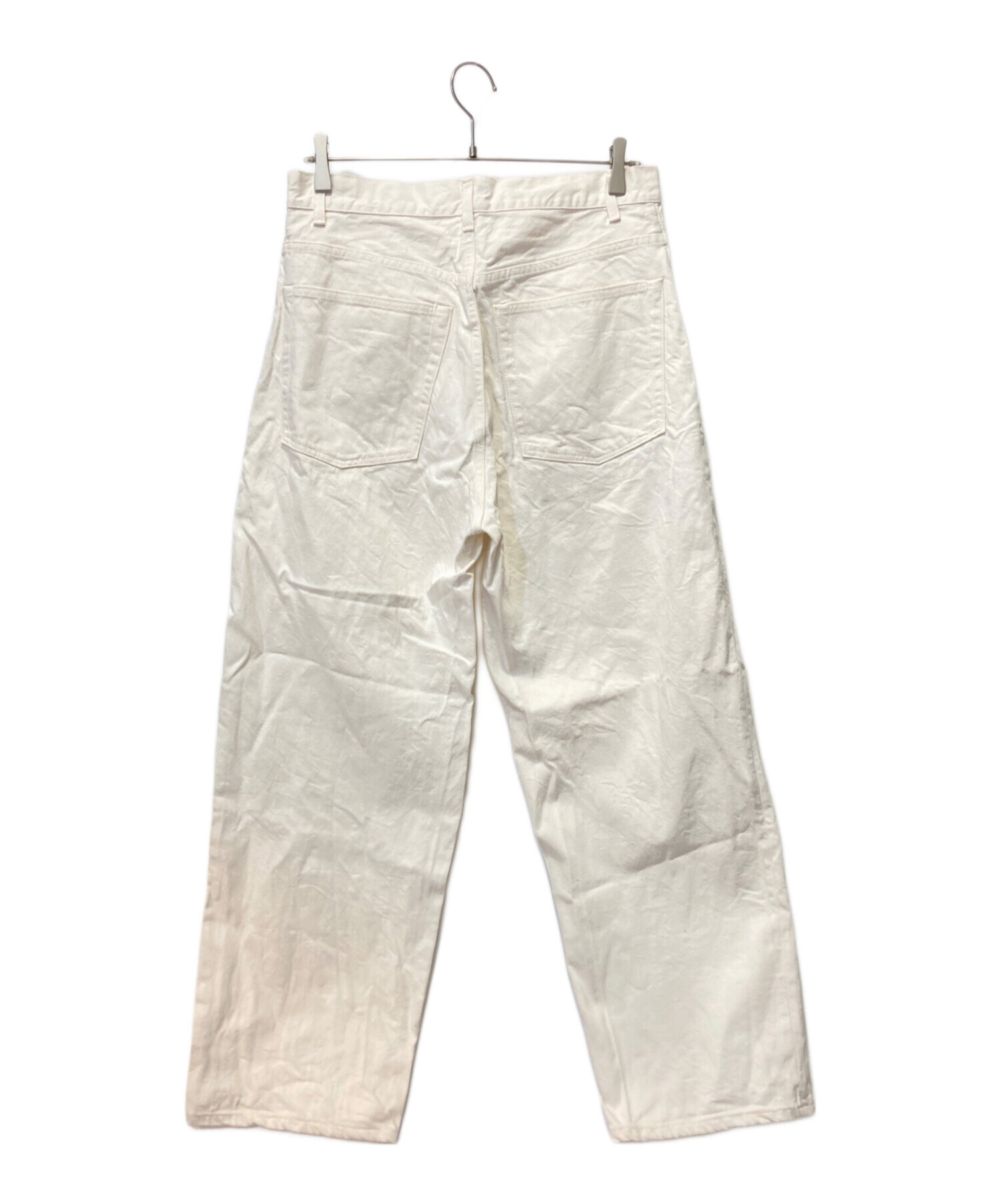 中古・古着通販】YLEVE (イレーヴ) 13.5oz DENIM BAGGY ホワイト