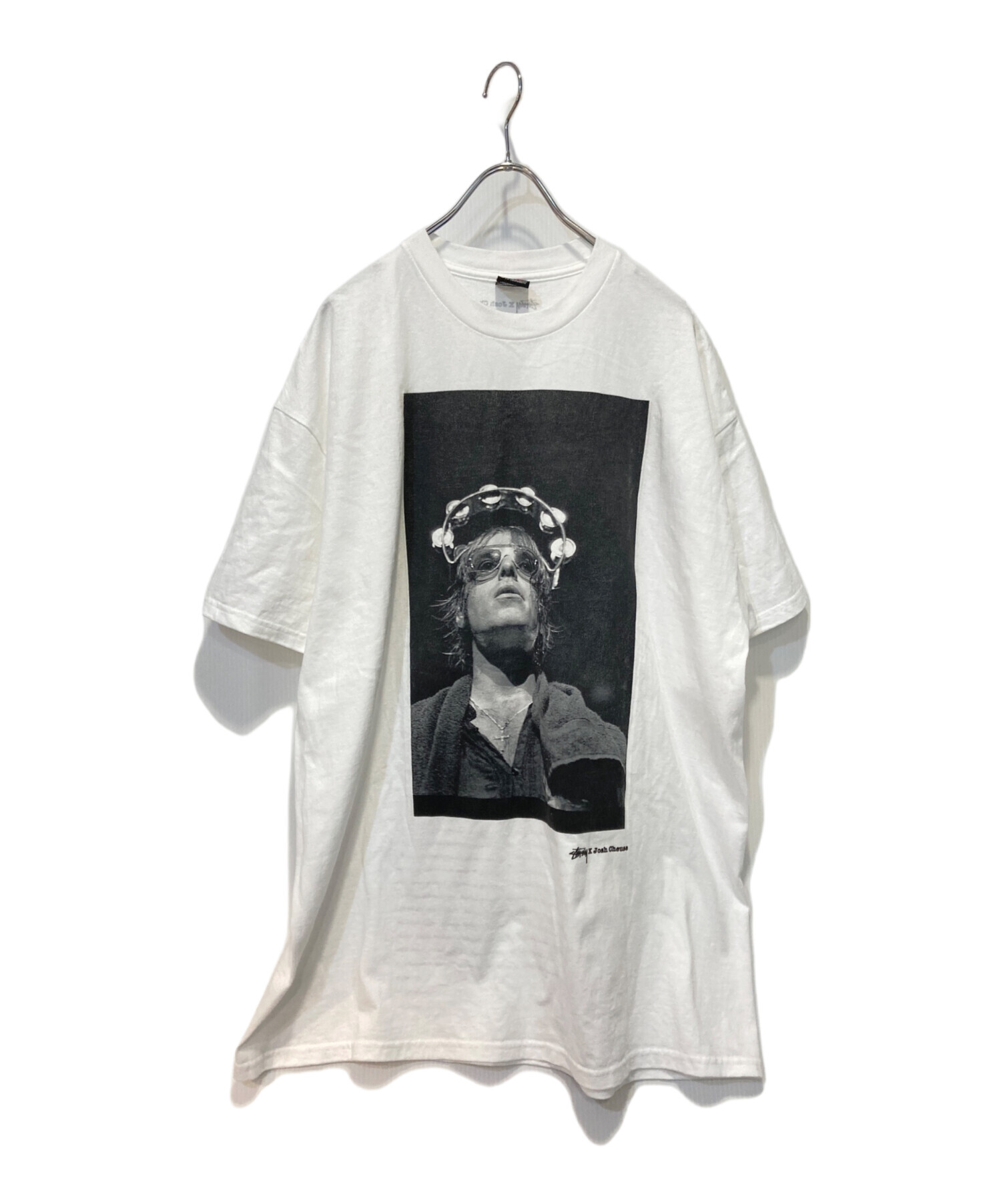 中古・古着通販】stussy (ステューシー) プリントTシャツ ホワイト 