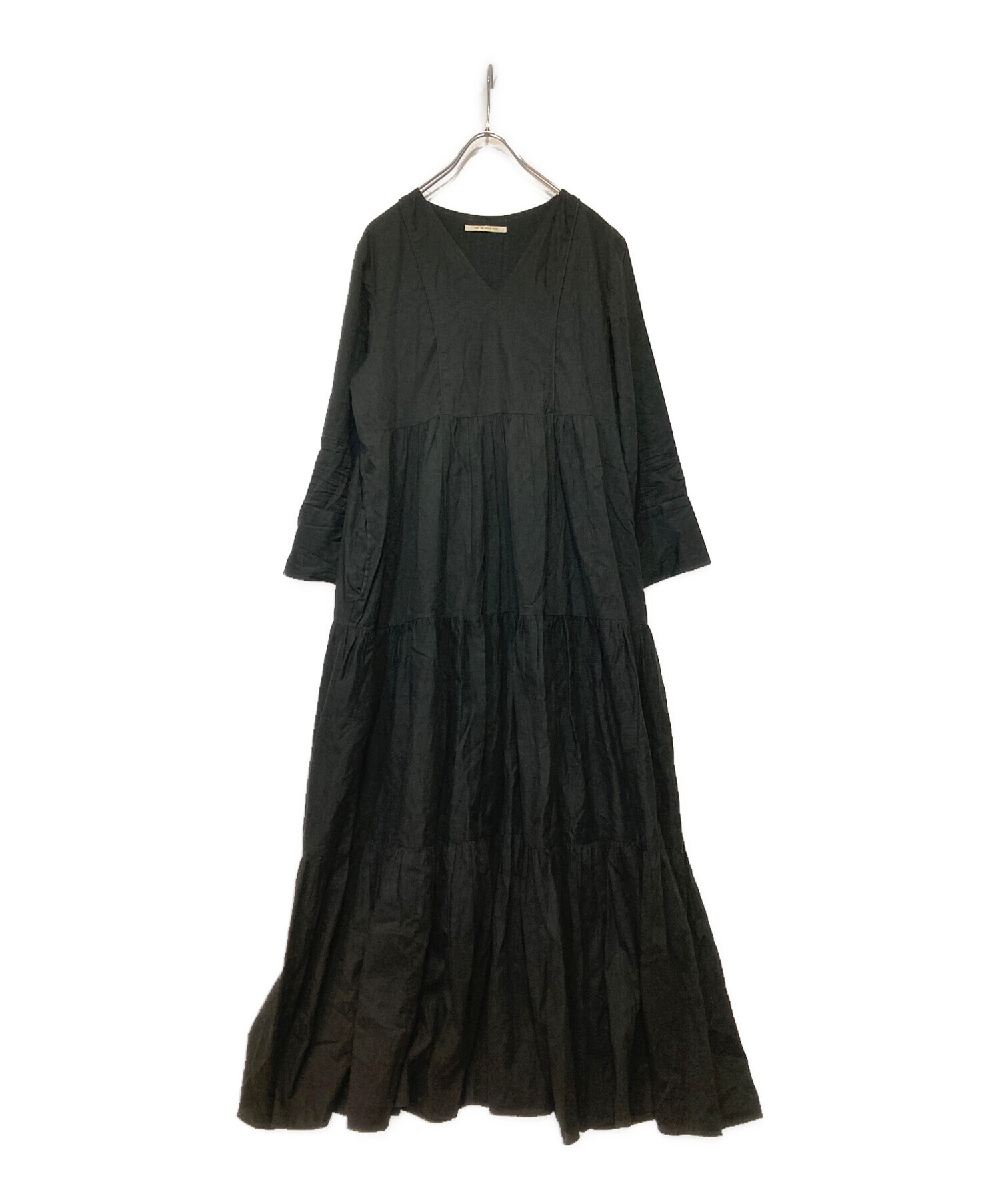 中古・古着通販】ne quittez pas (ヌキテパ) ドビーパネル Vネック 