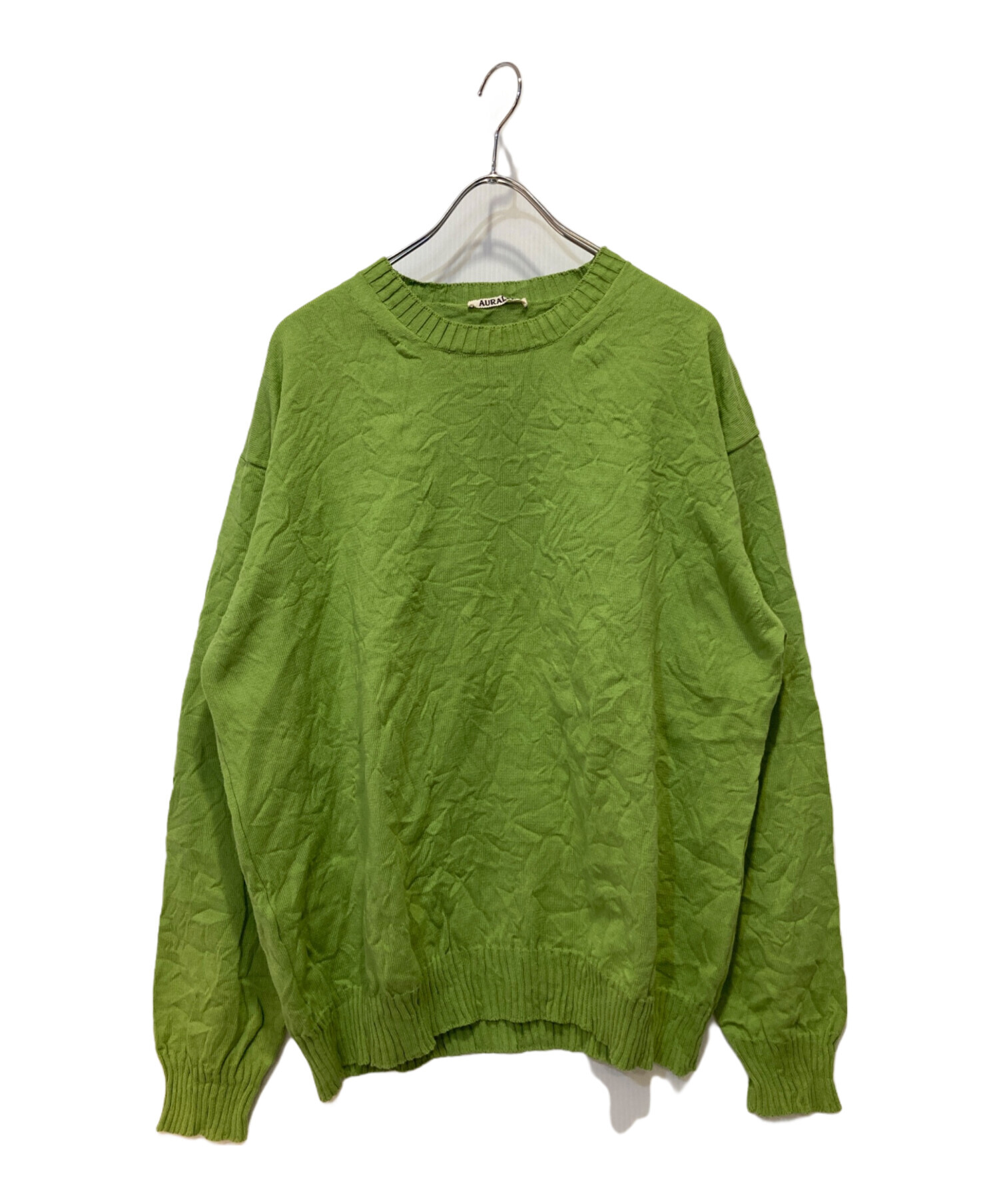 中古・古着通販】AURALEE (オーラリー) WRINKLED DRY COTTON KNIT P/O