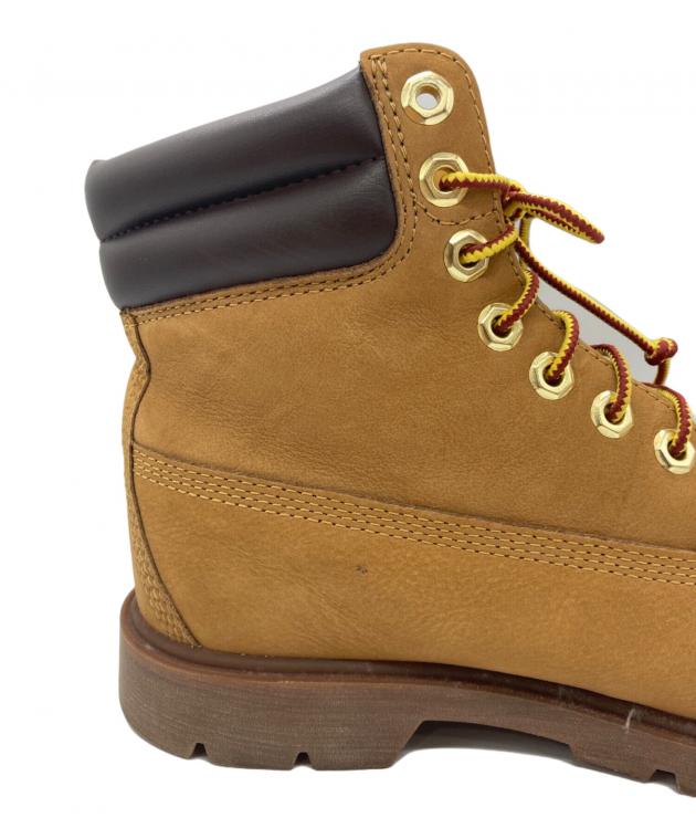 未使用級】Timberland イエロー 6インチベーシックブーツ 25.5