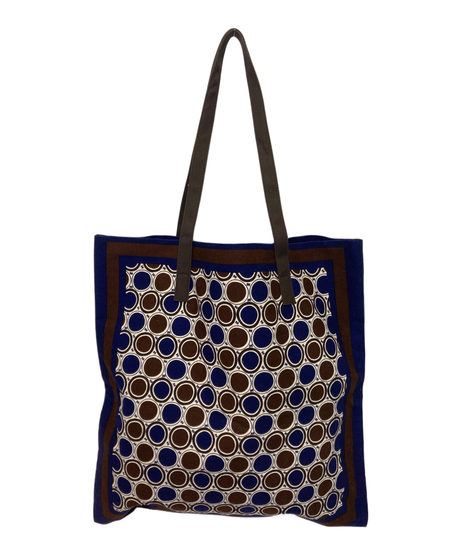 中古・古着通販】MARNI (マルニ) バンダナトートバッグ ブルー