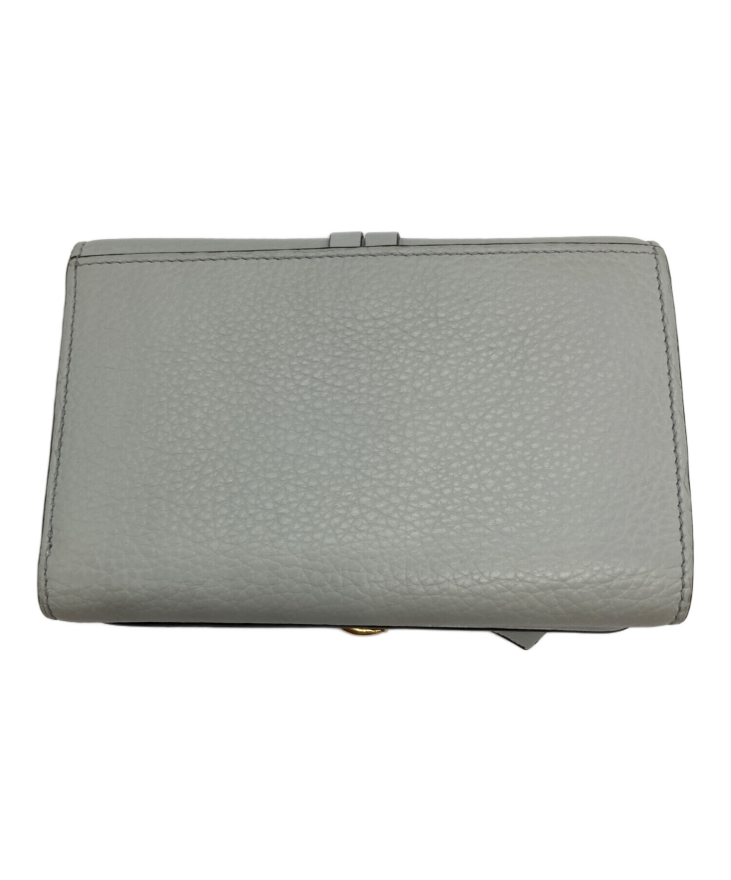 中古・古着通販】Chloe (クロエ) 3つ折り財布 グレー｜ブランド・古着 