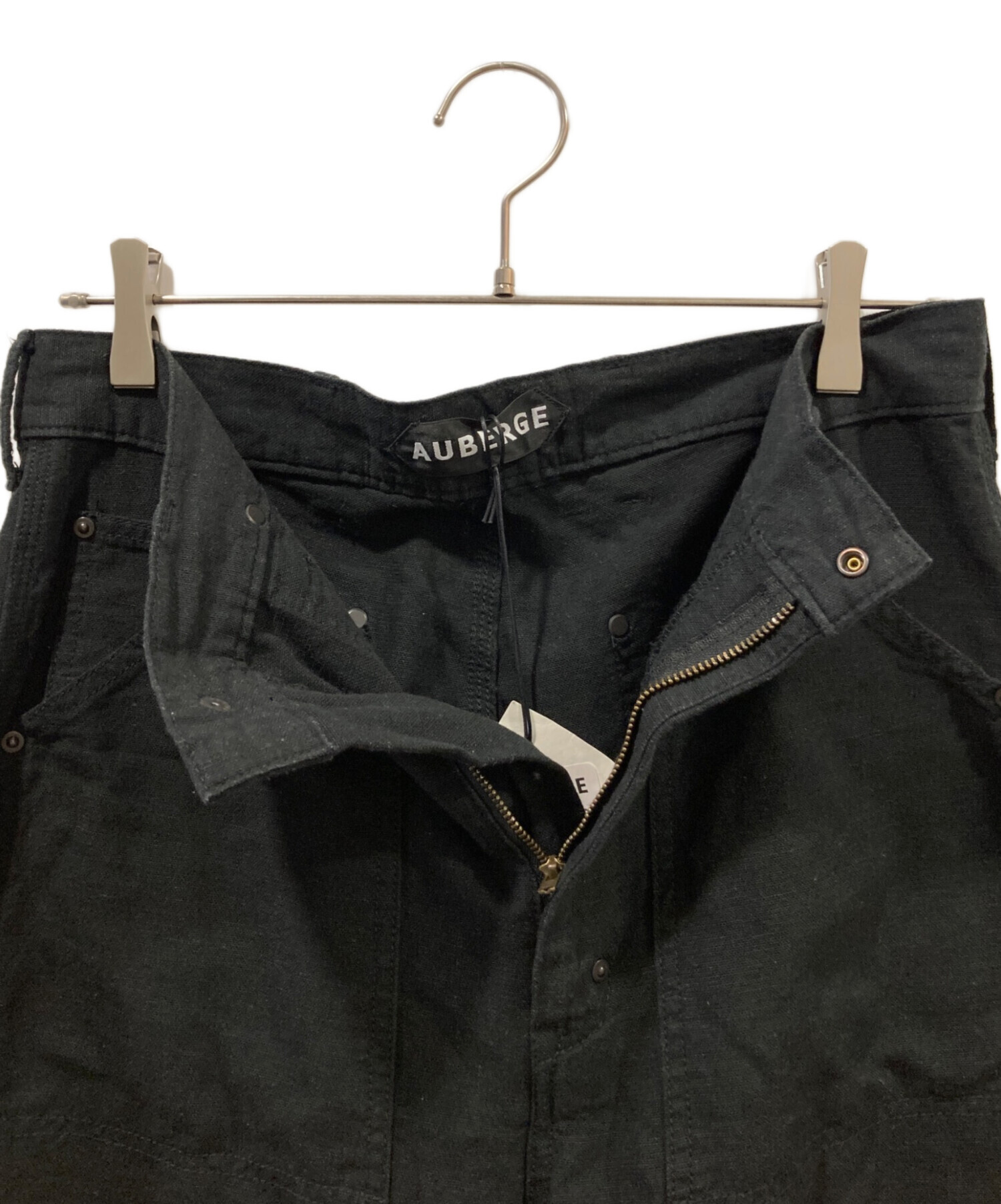 中古・古着通販】AUBERGE (オーベルジュ) PEF W KNEE ブラック サイズ