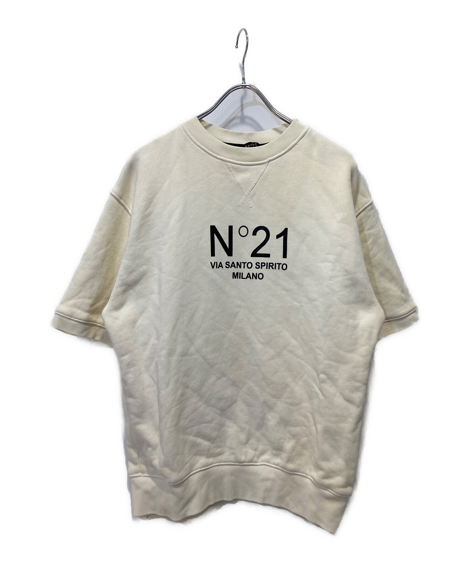 中古・古着通販】N°21 (ヌメロヴェントゥーロ) S/Sロゴスウェット 