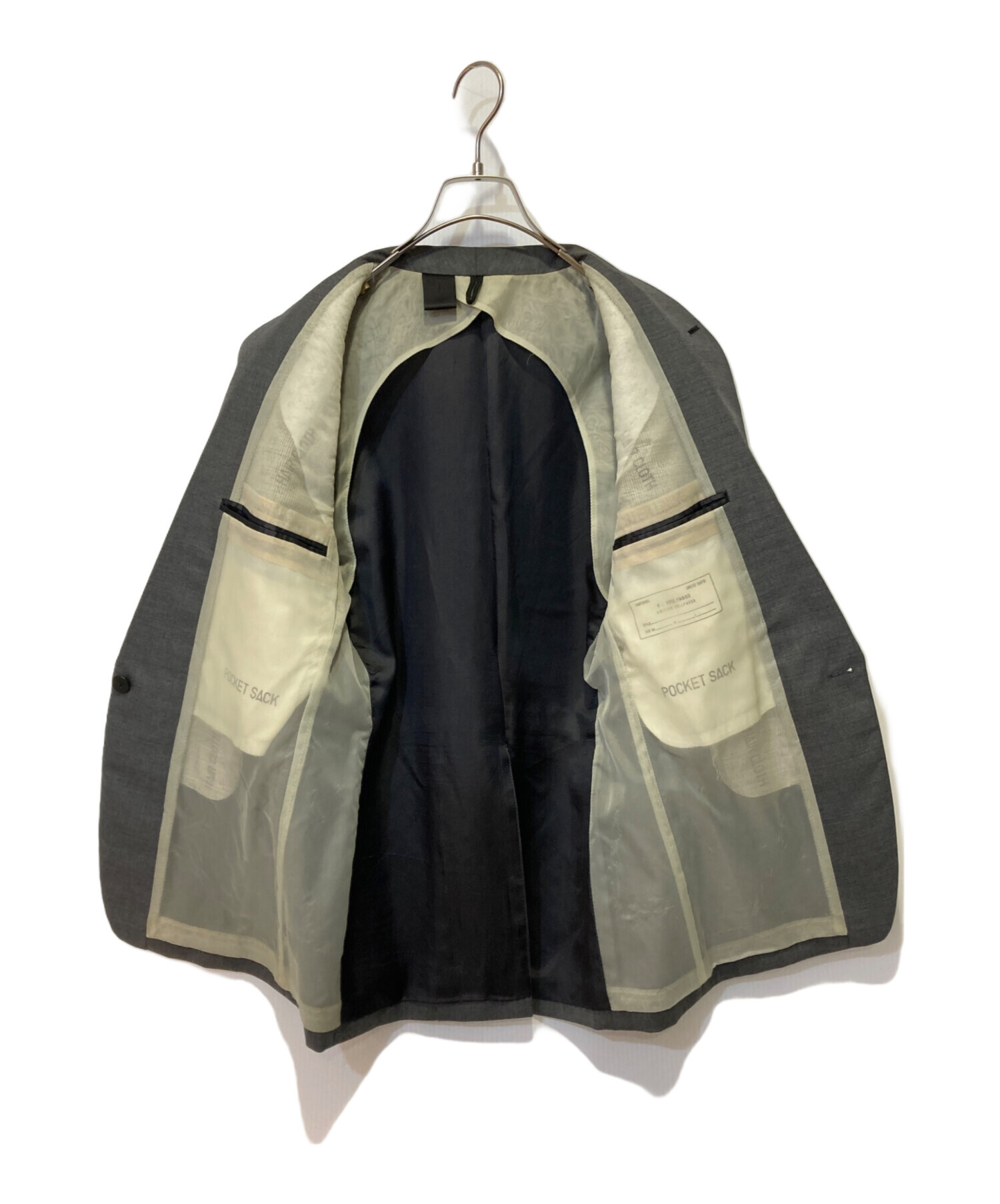 中古・古着通販】N.HOOLYWOOD (エヌ ハリウッド) ジャケット グレー