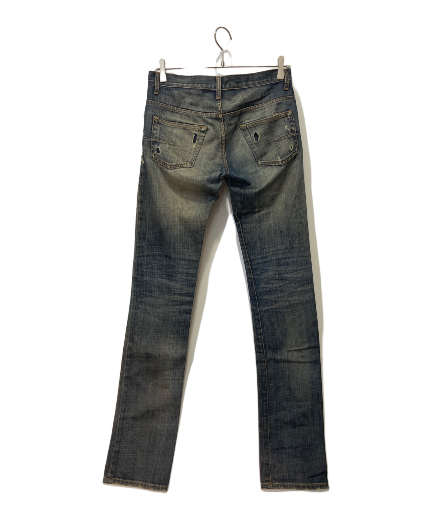 中古・古着通販】DIOR (ディオール) スキニーデニムパンツ インディゴ 