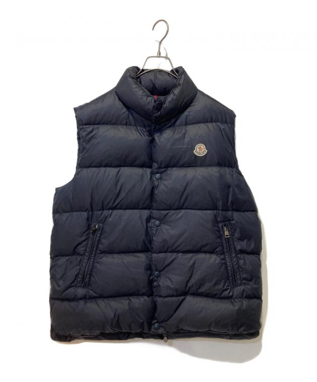 中古・古着通販】MONCLER (モンクレール) GIDEダウンベスト ネイビー 