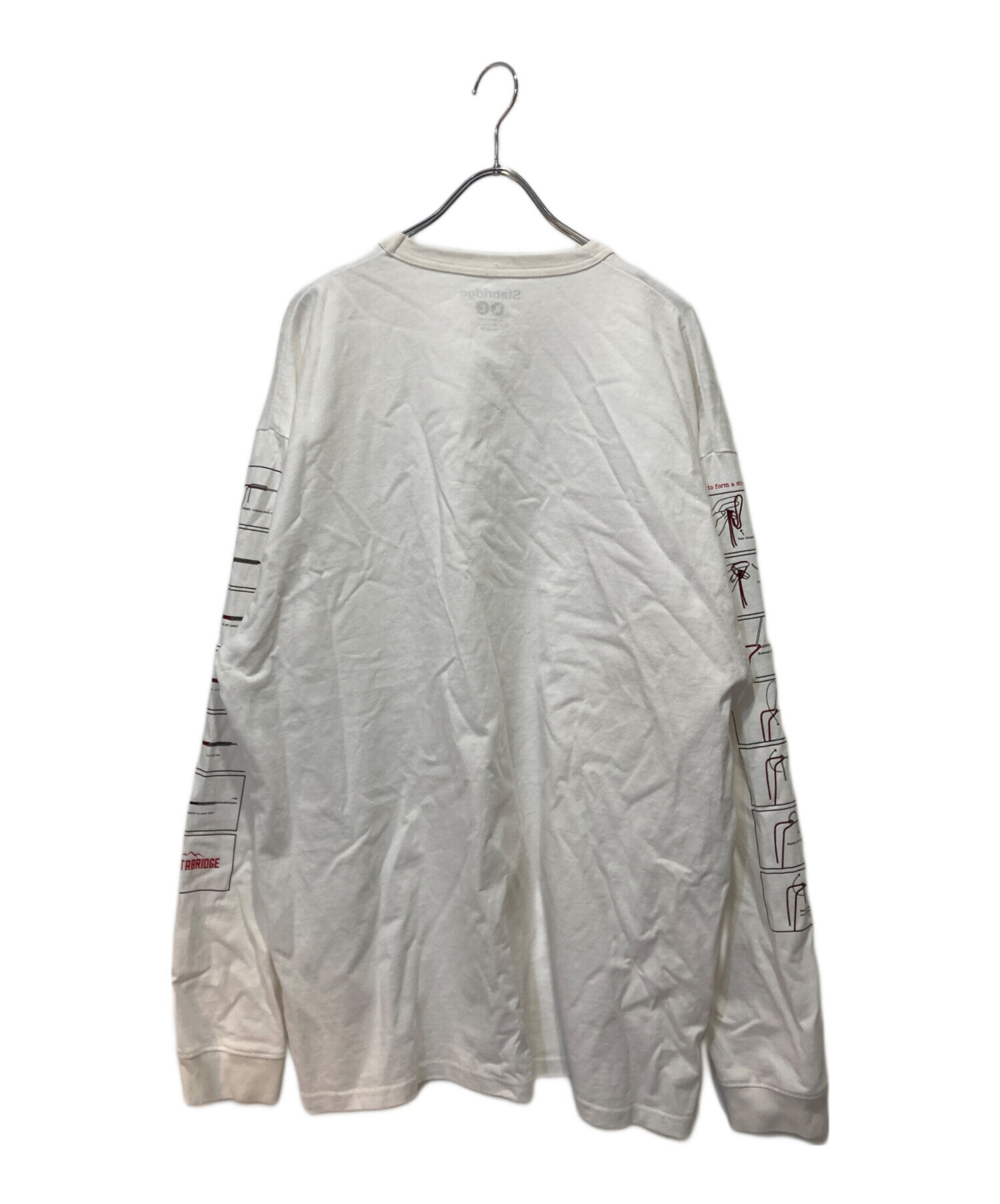 中古・古着通販】stabridge (スタブリッジ) BOND L/S Tee ホワイト 