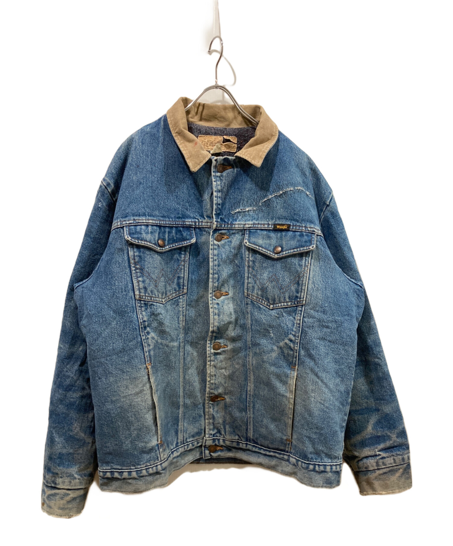 中古・古着通販】Wrangler (ラングラー) ブランケット付きデニム 