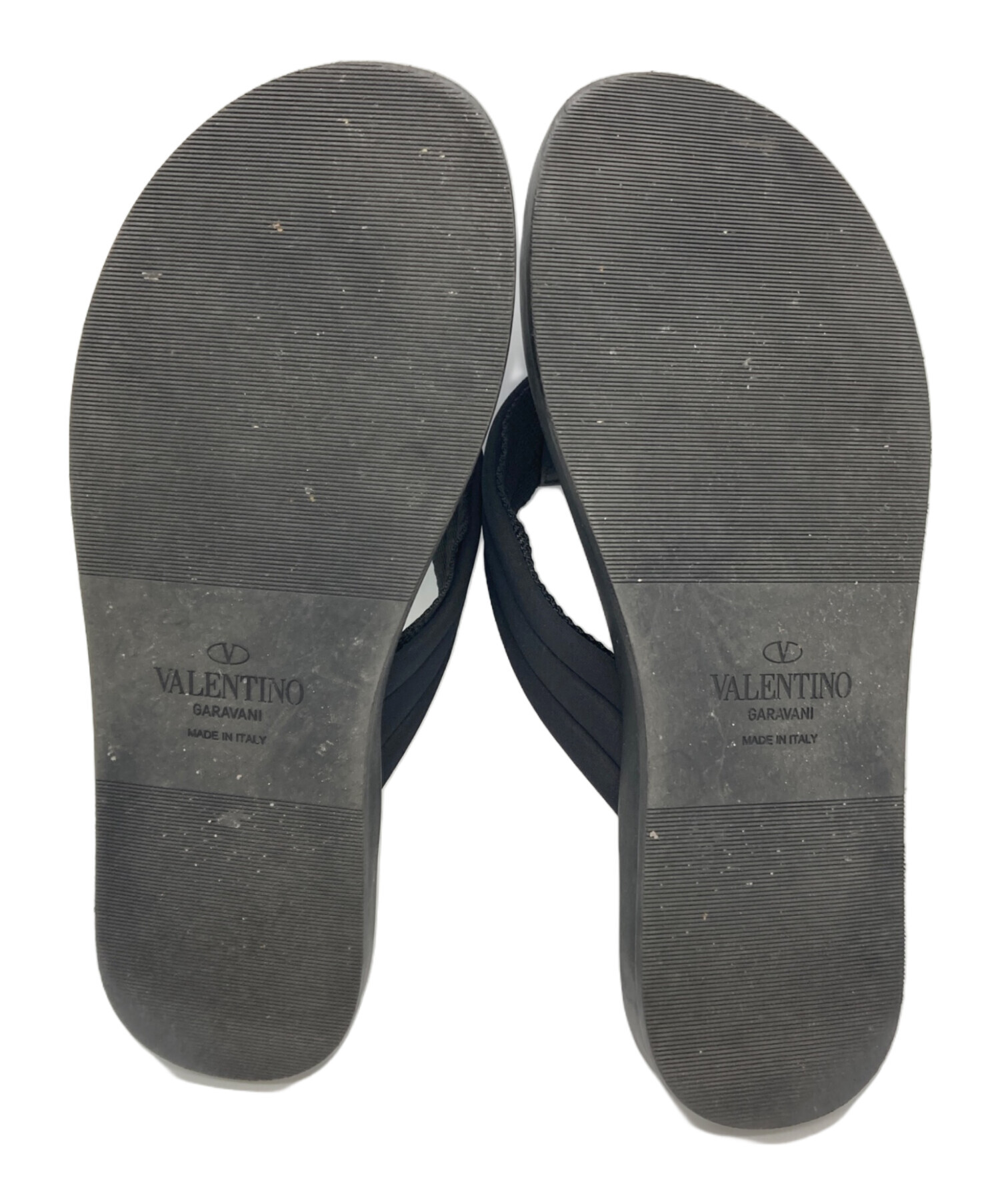 VALENTINO ビーチサンダル 38 中古・古着通販】VALENTINO (ヴァレンティノ) スタッズビーチ