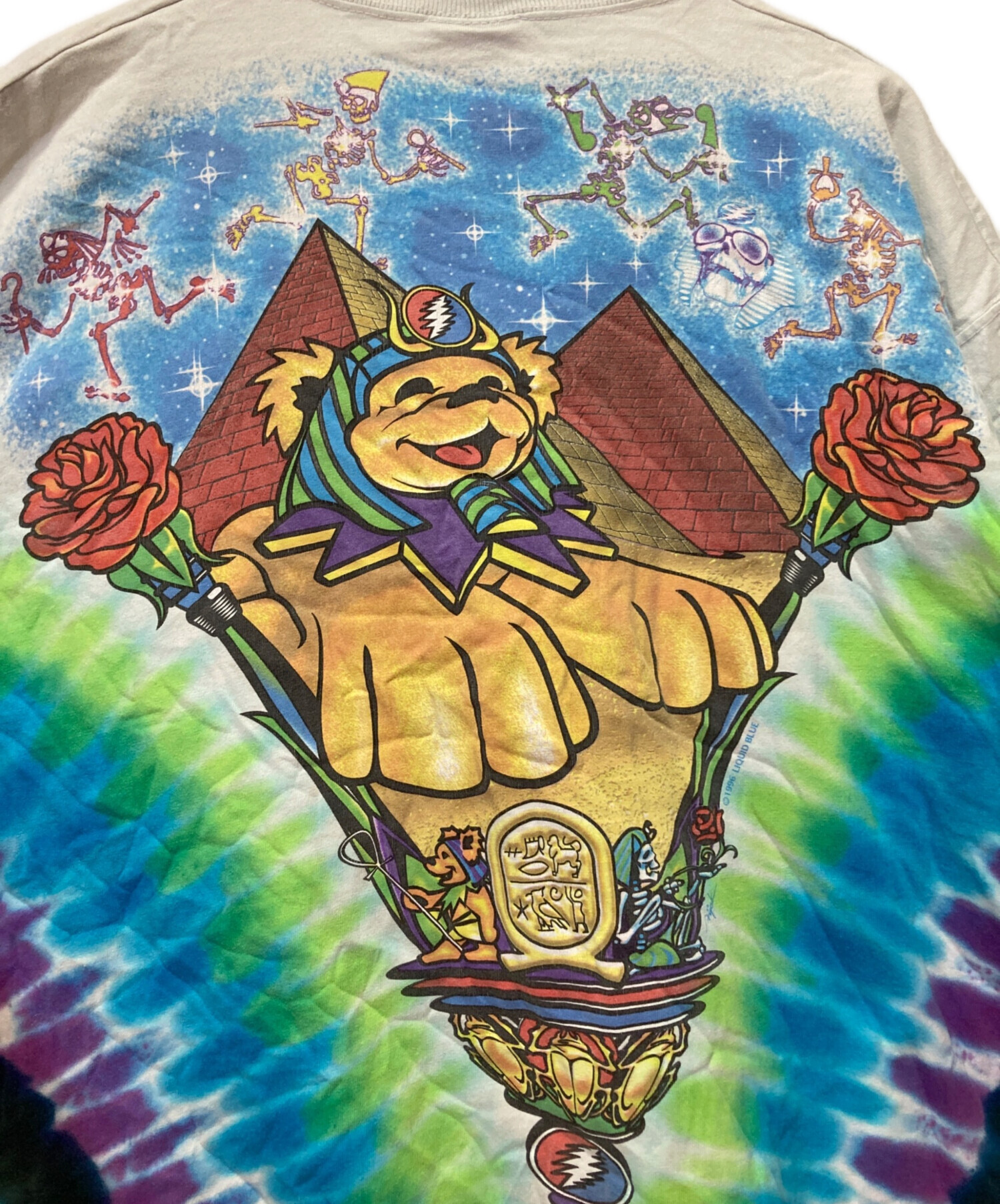中古・古着通販】LIQUID BLUE (リキッドブルー) プリントTシャツ 