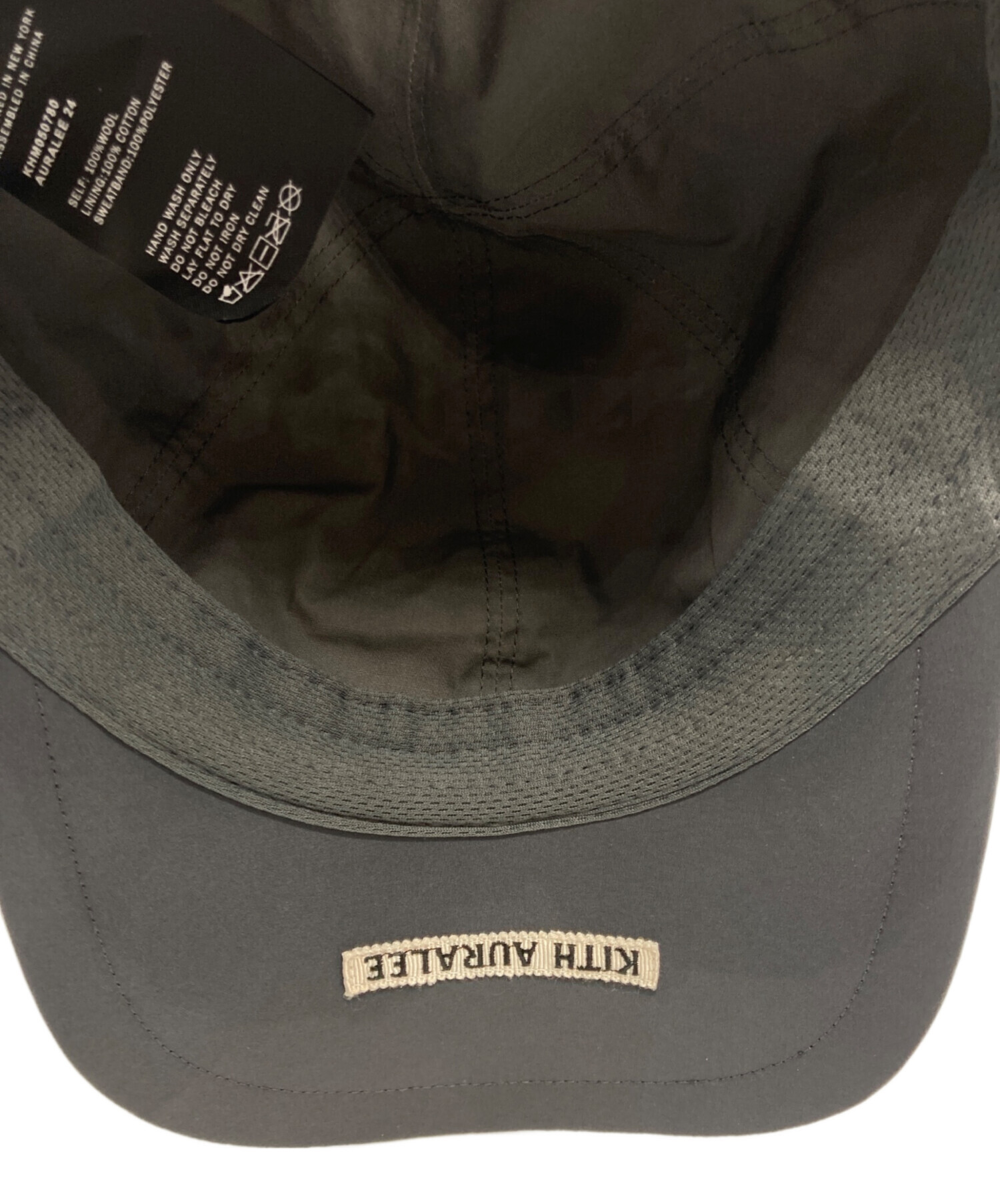 中古・古着通販】KITH (キス) AURALEE (オーラリー) キャップ グレー