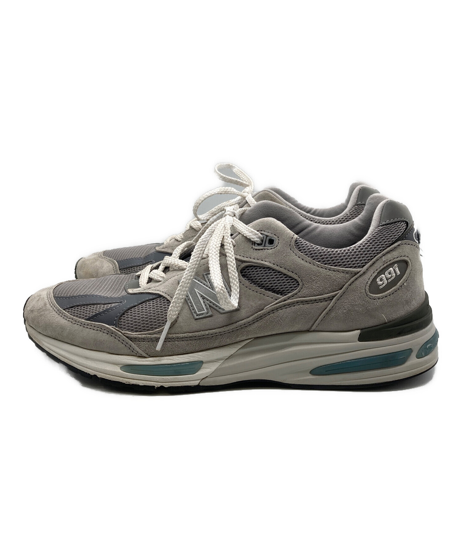 中古・古着通販】NEW BALANCE (ニューバランス) 991v2 グレー サイズ