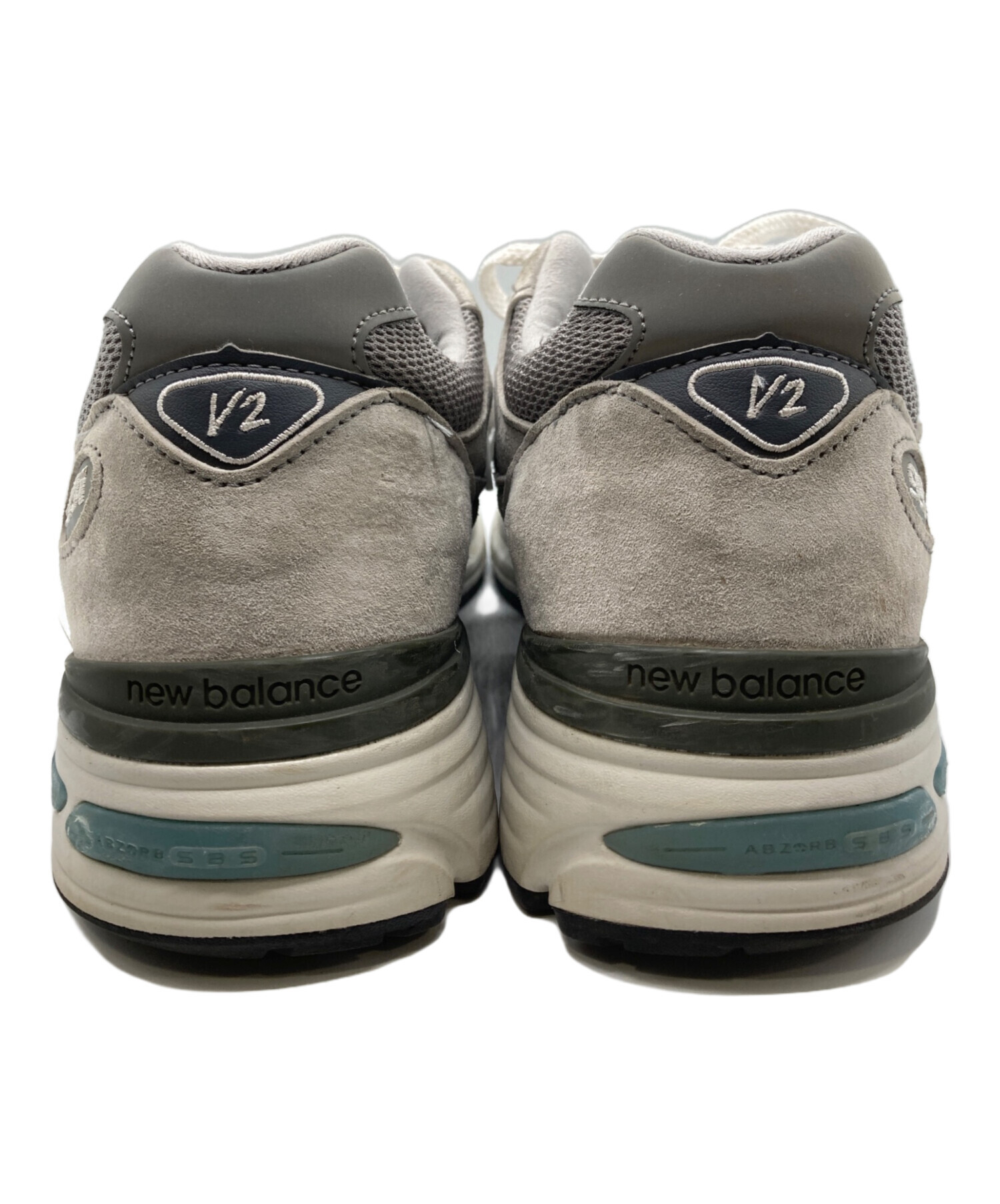 中古・古着通販】NEW BALANCE (ニューバランス) 991v2 グレー サイズ