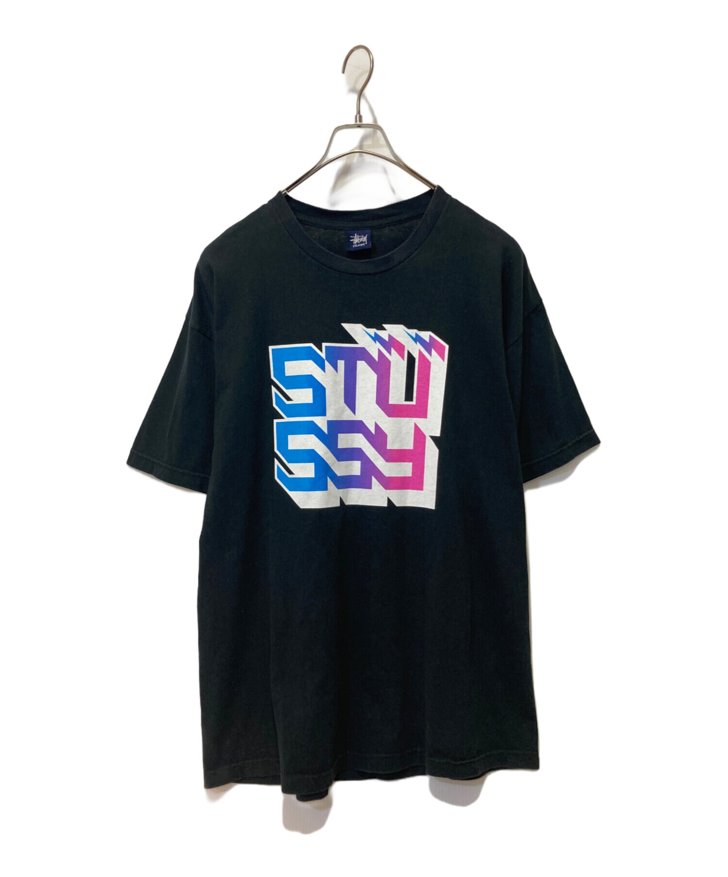 美品STUSSY90sSTAFF限定TシャツXL/THRASHERDOGTOWN 中古・古着通販】stussy (ステューシー) レインボーサンダーロゴT
