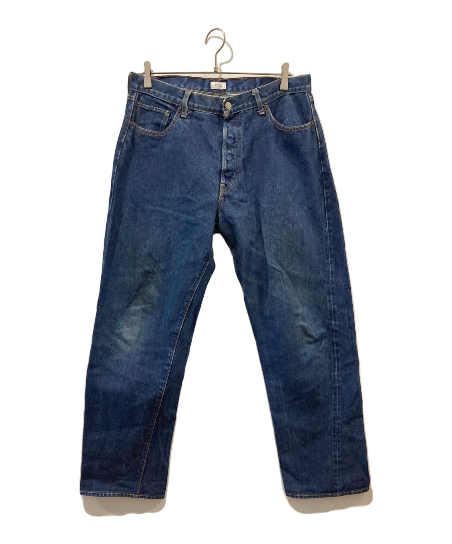 中古・古着通販】CIOTA (シオタ) STRAIGHT 5 POCKET PANTS ブルー 