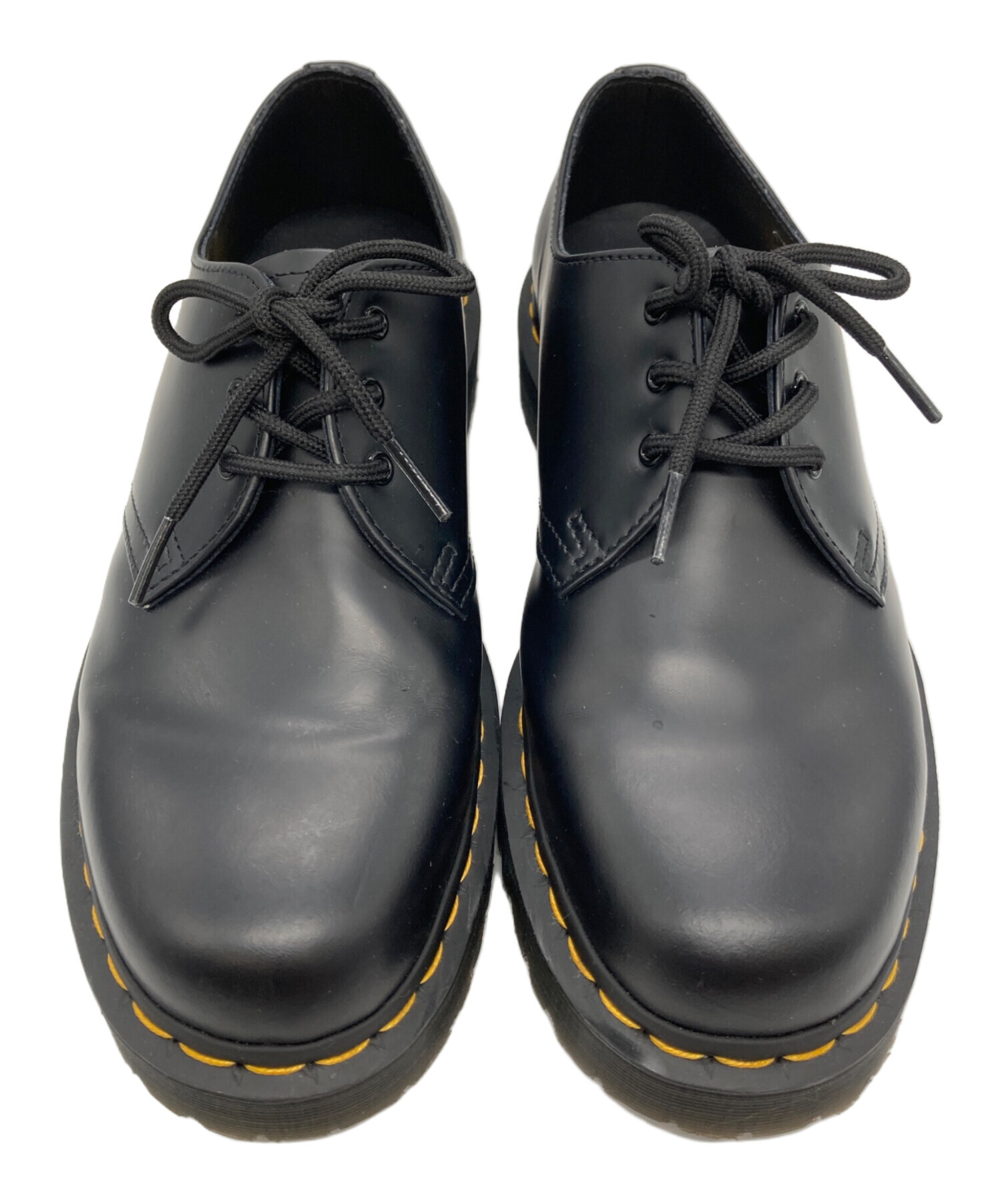 Dr. Martens ブラックレザー ローファー 8 UK Dr. Martens Octavius 