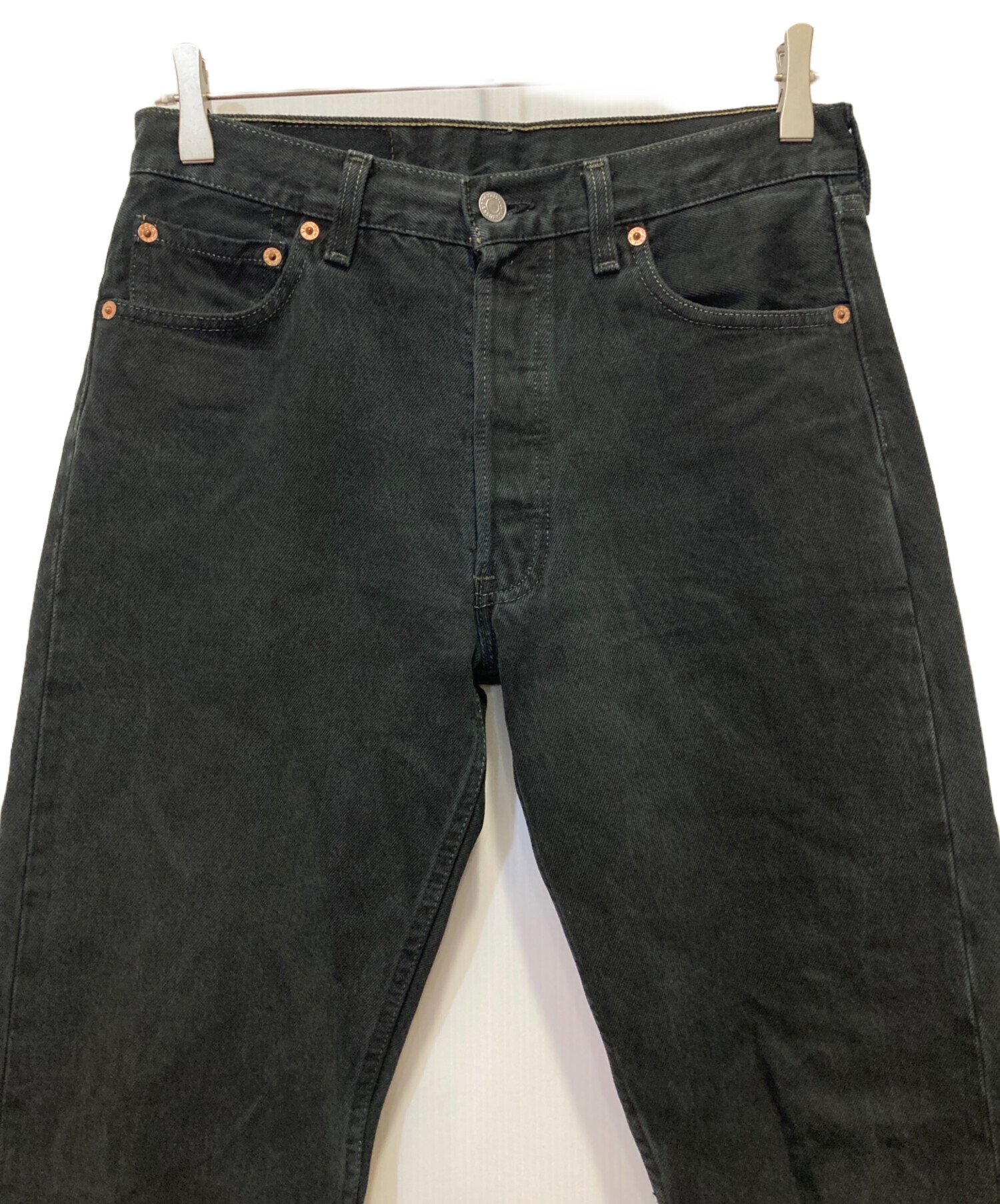 中古・古着通販】LEVI'S (リーバイス) 90's 501 後染めブラックデニム