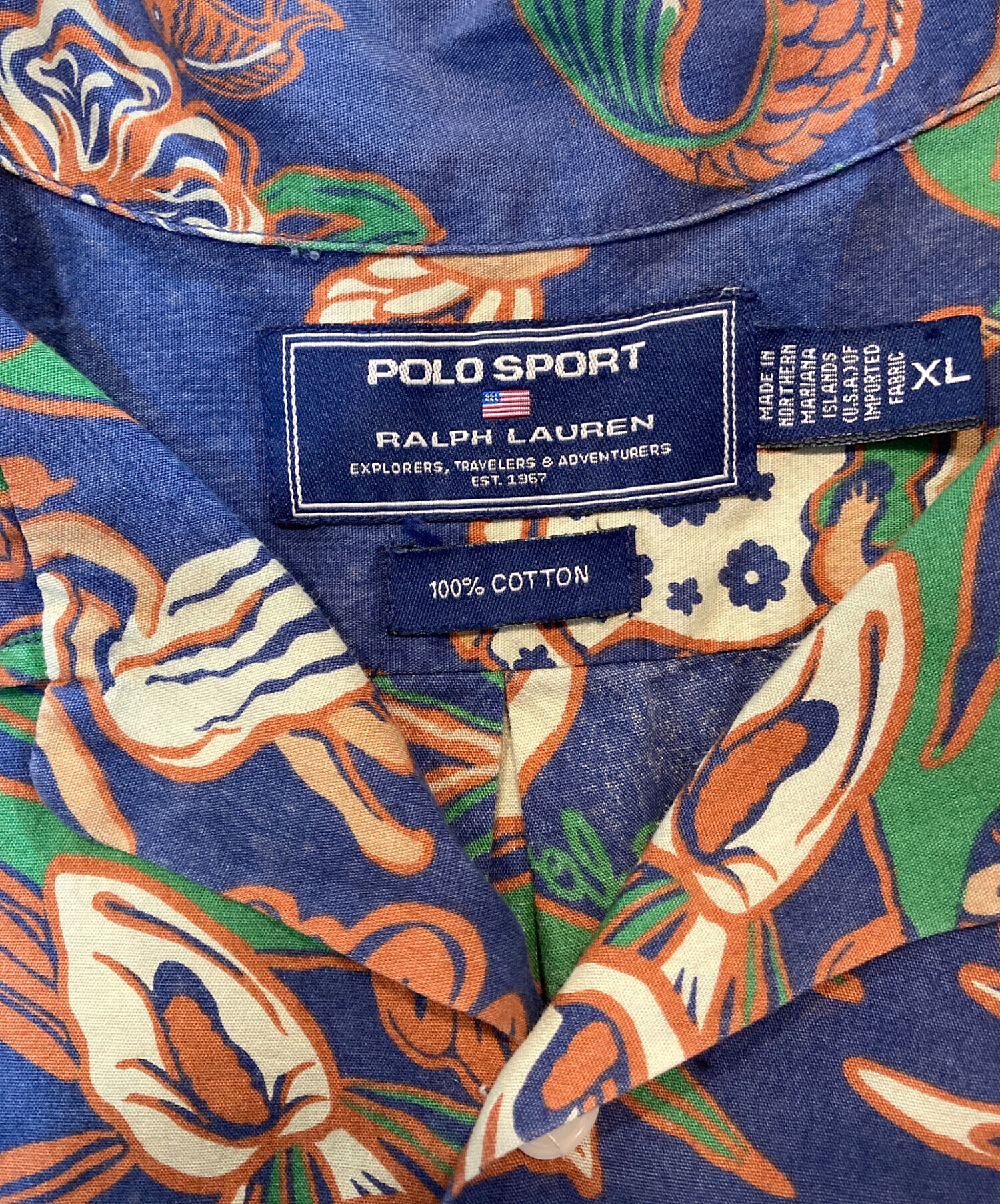 中古・古着通販】POLO SPORT (ポロスポーツ) アロハシャツ