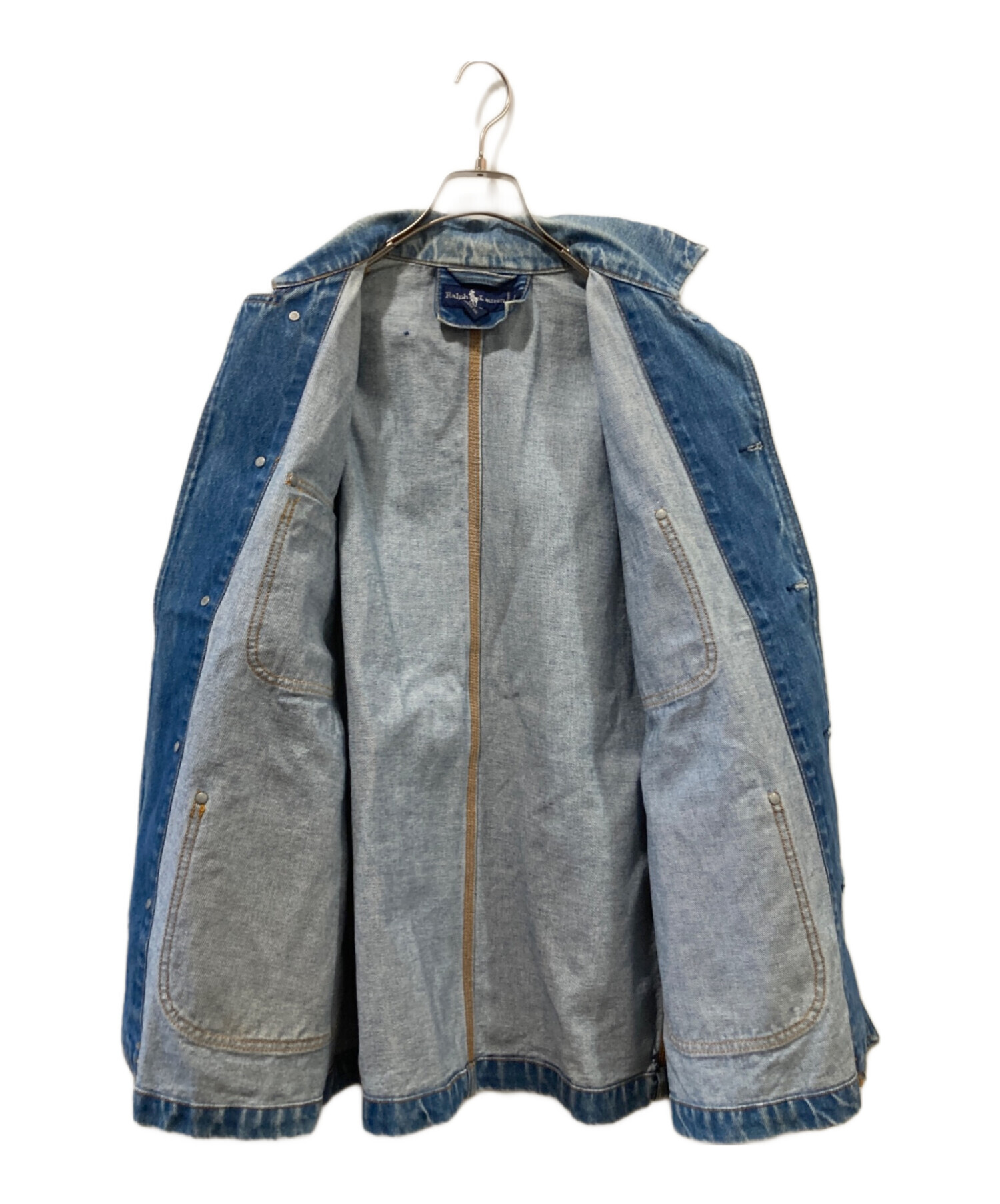 中古・古着通販】RALPH LAUREN (ラルフローレン) デニムカバーオール