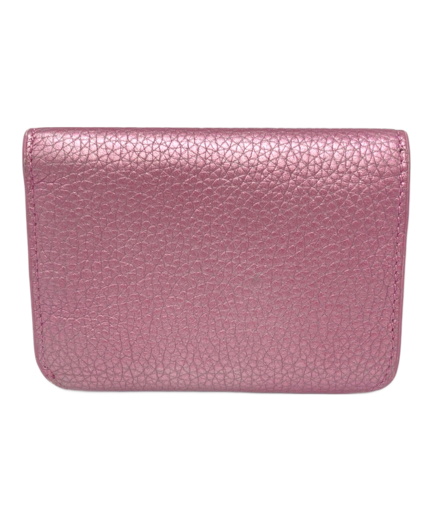 中古・古着通販】BALENCIAGA (バレンシアガ) 3つ折り財布 ピンク