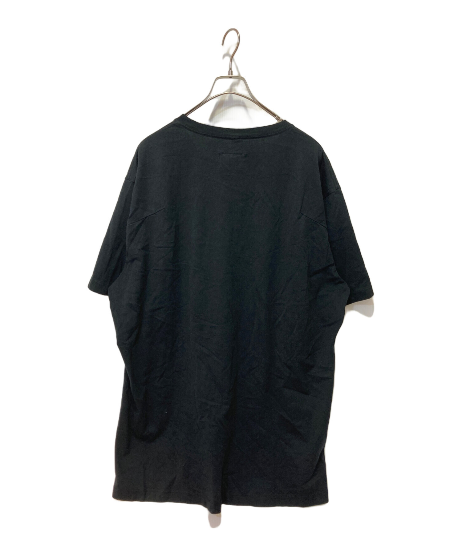 中古・古着通販】doublet (ダブレット) 半袖Tシャツ ブラック サイズ