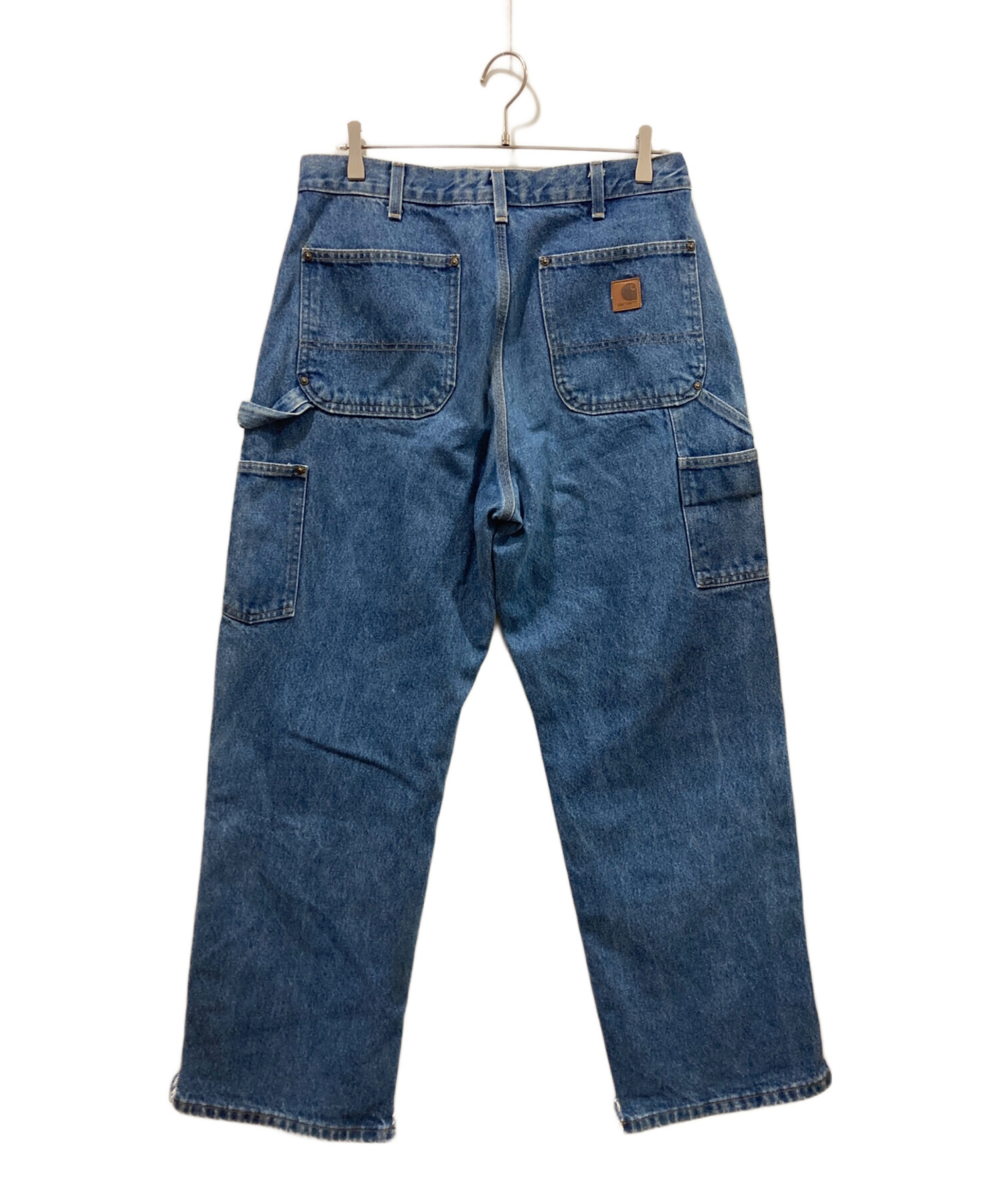 中古・古着通販】CarHartt (カーハート) ダブルニーパンツ ブルー