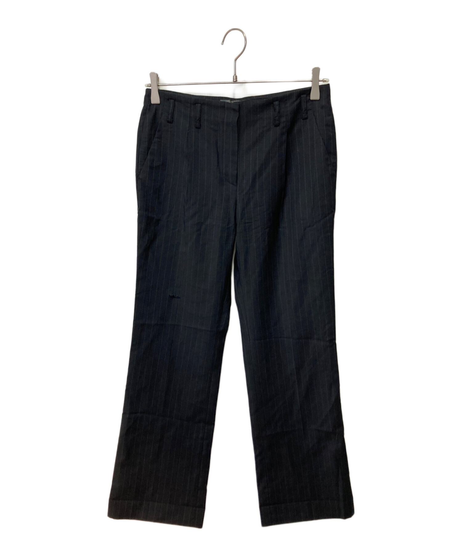 BALENCIAGA ジャケット スラックス 中古・古着通販】BALENCIAGA (バレンシアガ) スラックス ネイビー